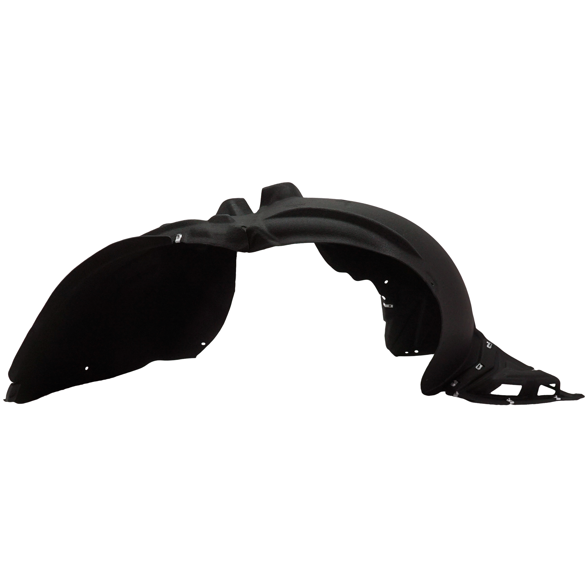 AM MALIBU 19-19 FRONT FENDER LINER RH Polyethylene terephthalate Thermo From Hybrid Model SKU RC22210043 Partslink GM1249302 OEM 84506563