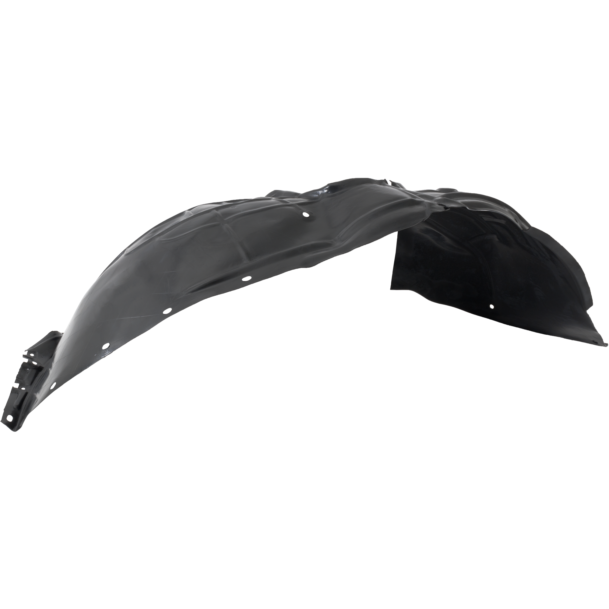 AM EQUINOX 18-24 FRONT FENDER LINER LH Inner Assembly Thermo Form w Liner Nut CAPA SKU RC22210076Q Partslink GM1248278C OEM 84364222