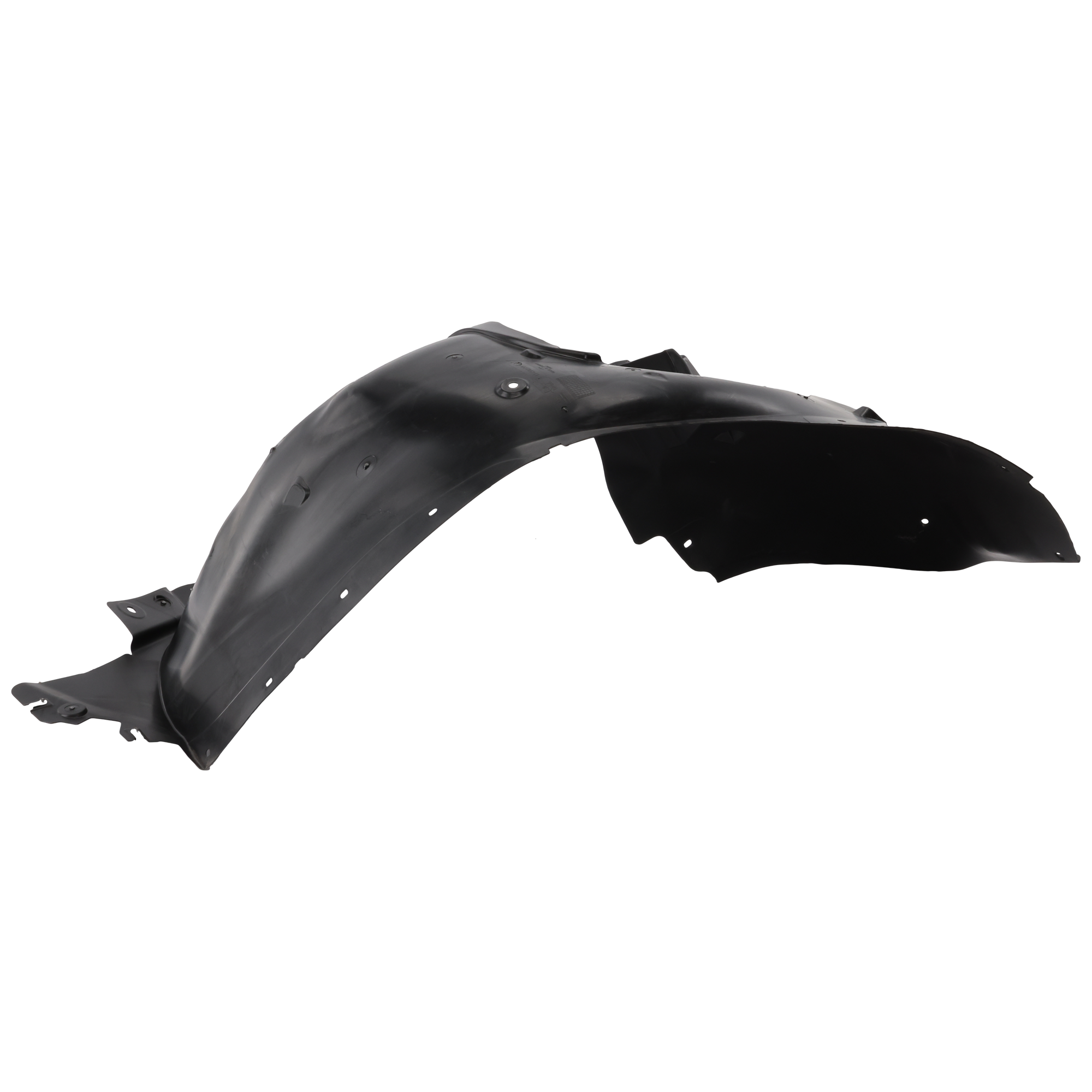AM TRAILBLAZER 21-24 FRONT FENDER LINER LH Polyethylene Injection Form CAPA SKU RC22210078Q Partslink GM1248308C OEM 42761201
