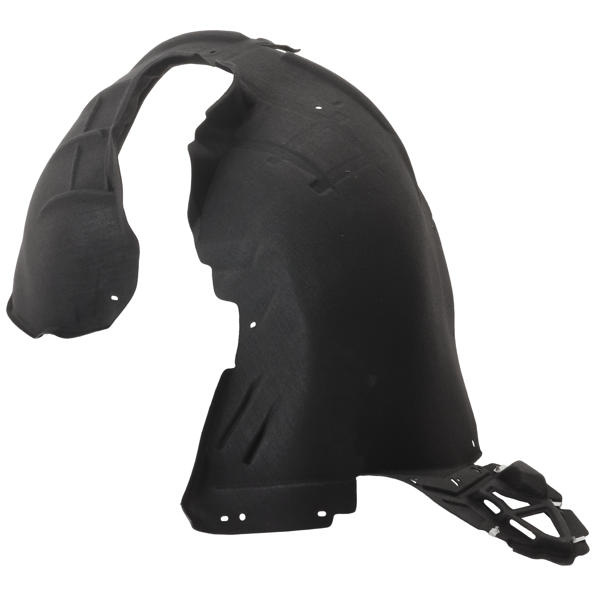 AM MALIBU 16-18 FRONT FENDER LINER LH Polyethylene terephthalate Thermo Form Exc. Hybrid Model SKU RC22210094 Partslink GM1248279 OEM 84062808