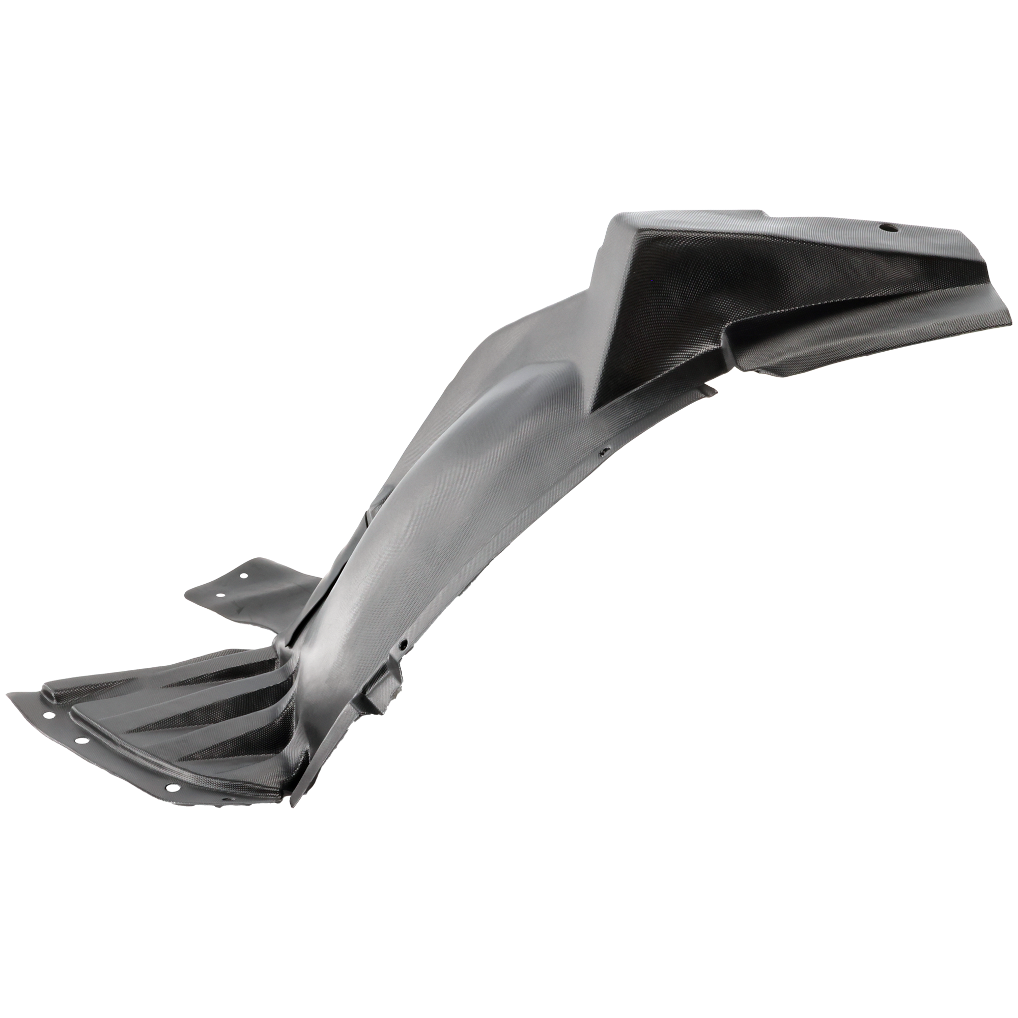 AM TRAVERSE 09-17 FRONT FENDER LINER LH Front Section Plastic Injection Form CAPA SKU RC22210104Q Partslink GM1248208C OEM 20914933
