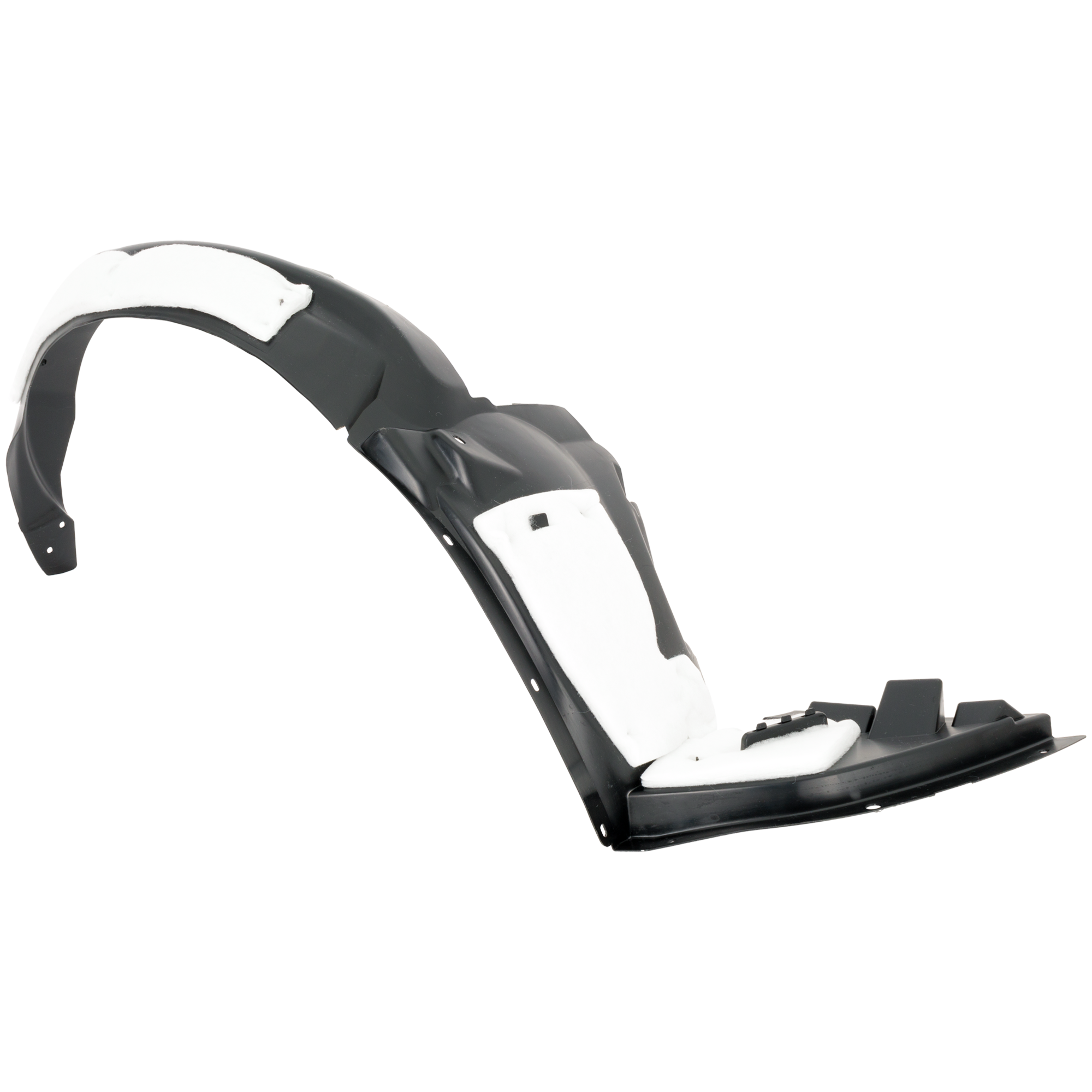 AM MALIBU 08-12 FRONT FENDER LINER RH Injection Form CAPA SKU RC22210115Q Partslink GM1249201C OEM 20830626