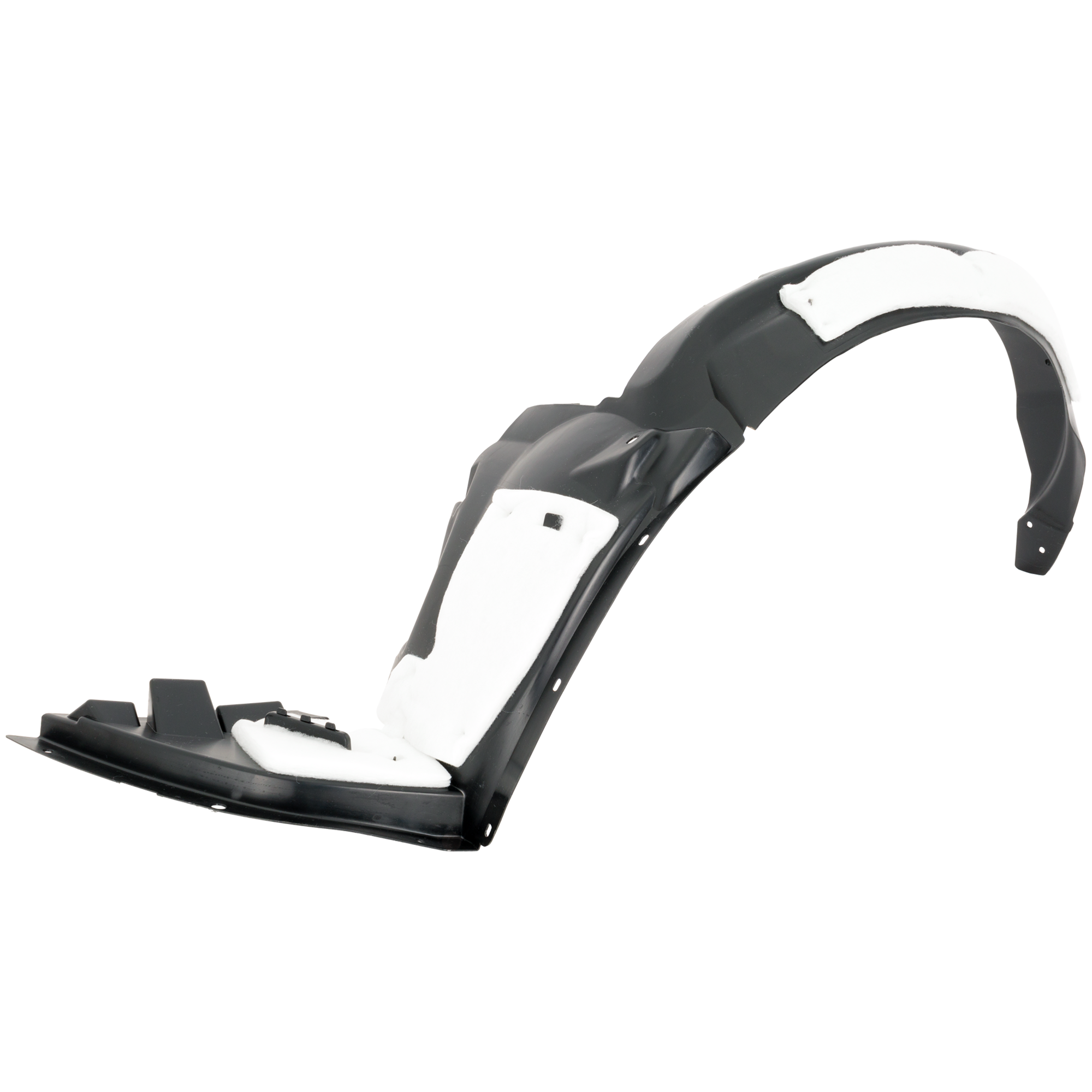 AM MALIBU 08-12 FRONT FENDER LINER LH Injection Form CAPA SKU RC22210116Q Partslink GM1248201C OEM 20830624
