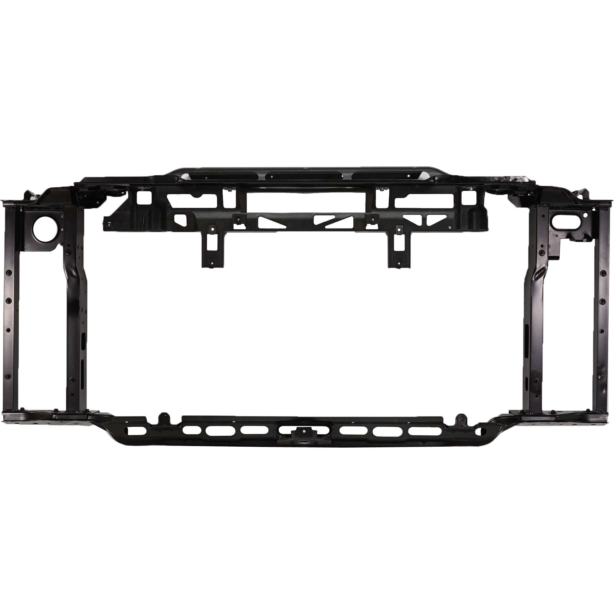 AM SILVERADO SIERRA 2500 HD 3500 HD 15-19 RADIATOR SUPPORT Assembly Steel 6.6L 15-16-6.0L Eng All Cab Types CAPA SKU RC25010001Q Partslink GM1225335C OEM 84523026