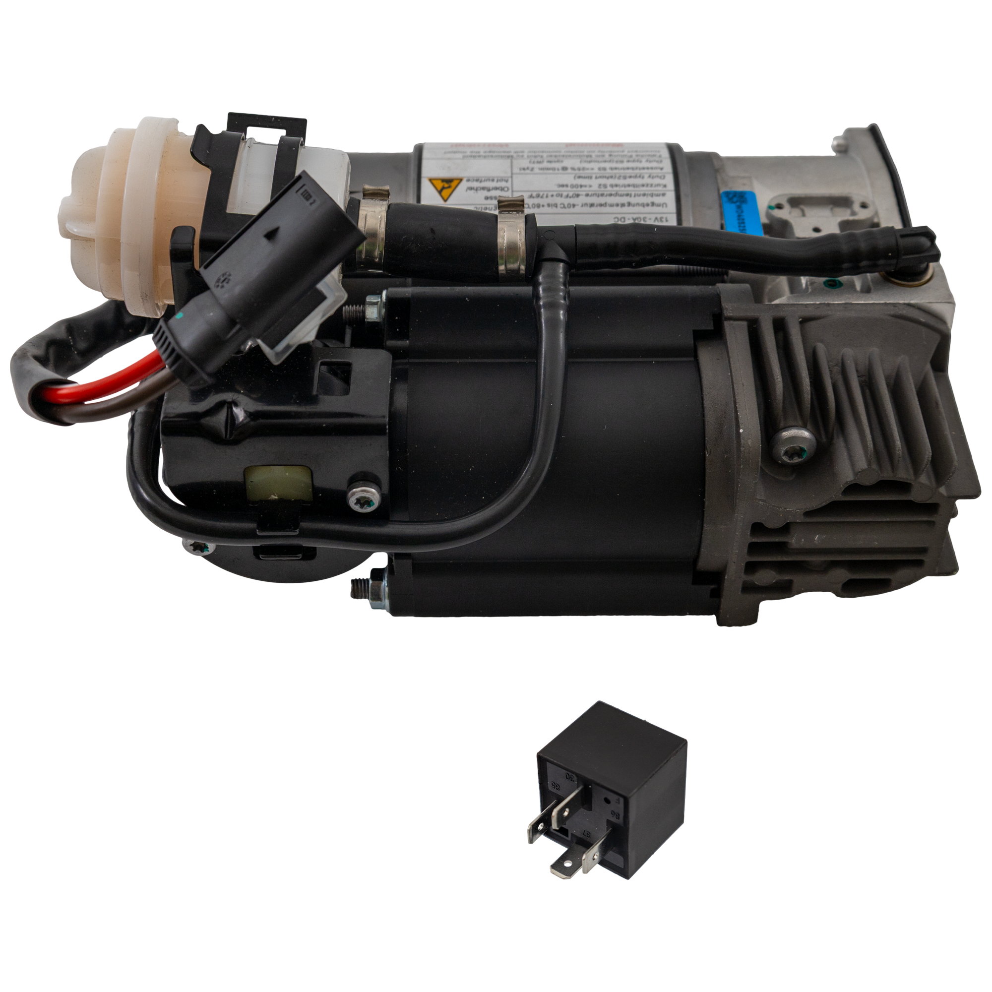AM ESCALADE 07-14 ESCALADE ESV 07-14 AIR SUSPENSION COMPRESSOR w Bracket and Cover SKU RC28260002 OEM 15254590-19299545-15949881-152