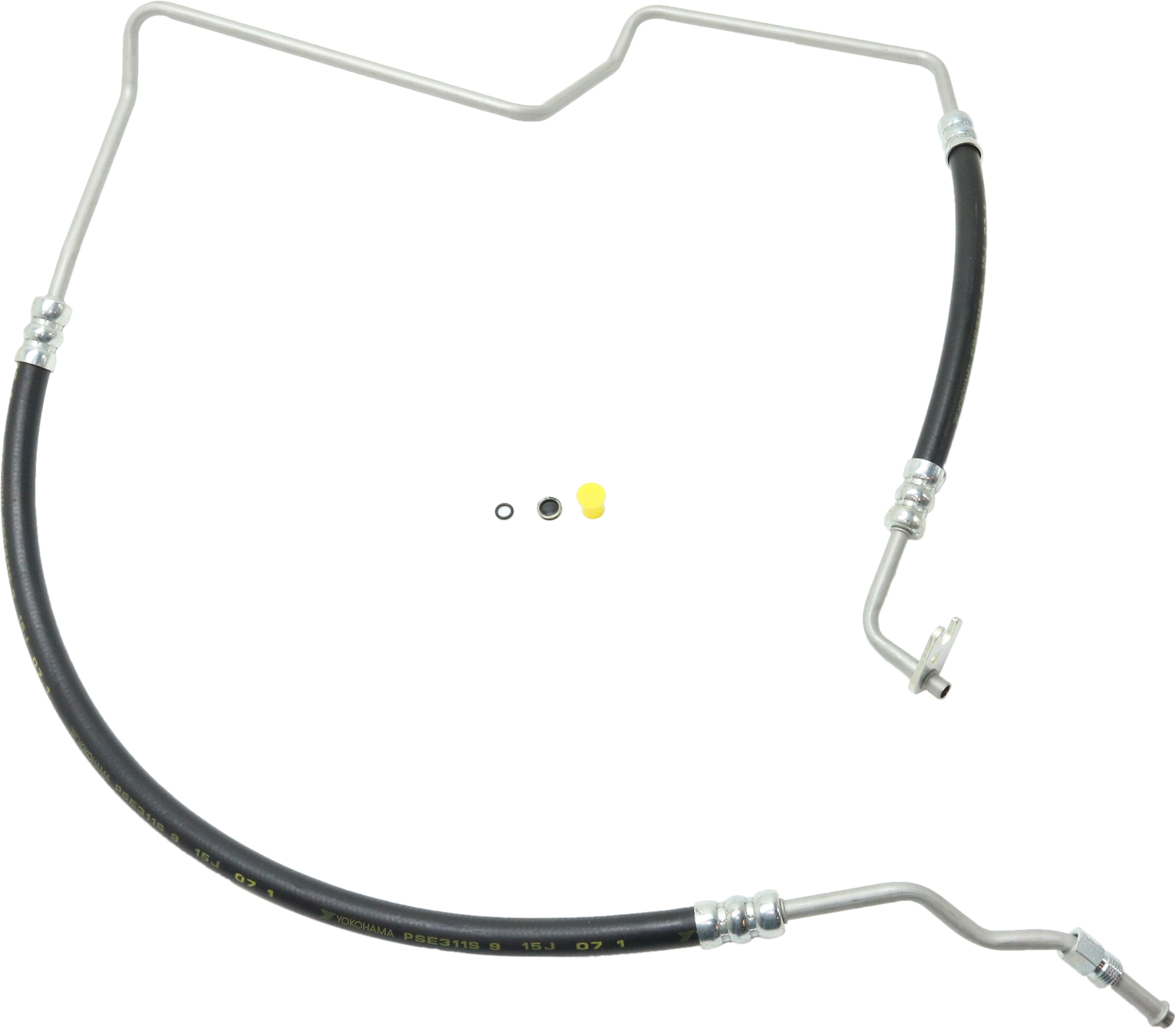 AM 9-7X 05-09 ENVOY 02-09 TRAILBLAZER POWER STEERING PRESSURE LINE HOSE ASSEMBLY Inlet Gear Hose SKU RC28990005 OEM 26095037