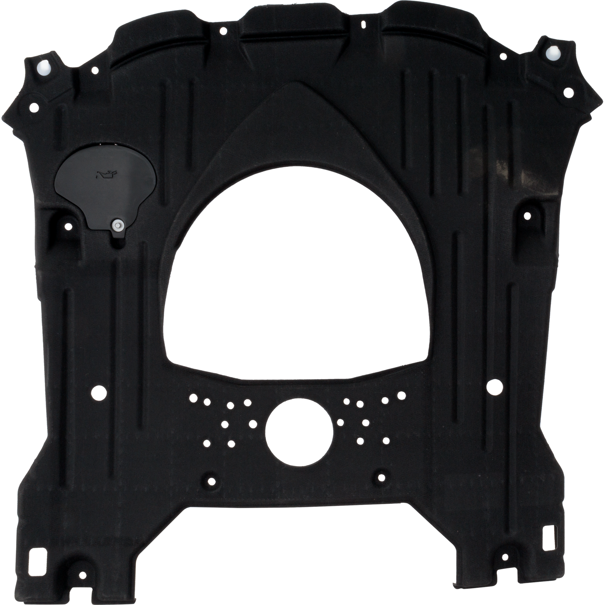 AM PACIFICA 20-24 ENGINE SPLASH SHIELD w Aluminum Pad AWD SKU RC31010042 Partslink CH1228177 OEM 68497991AA