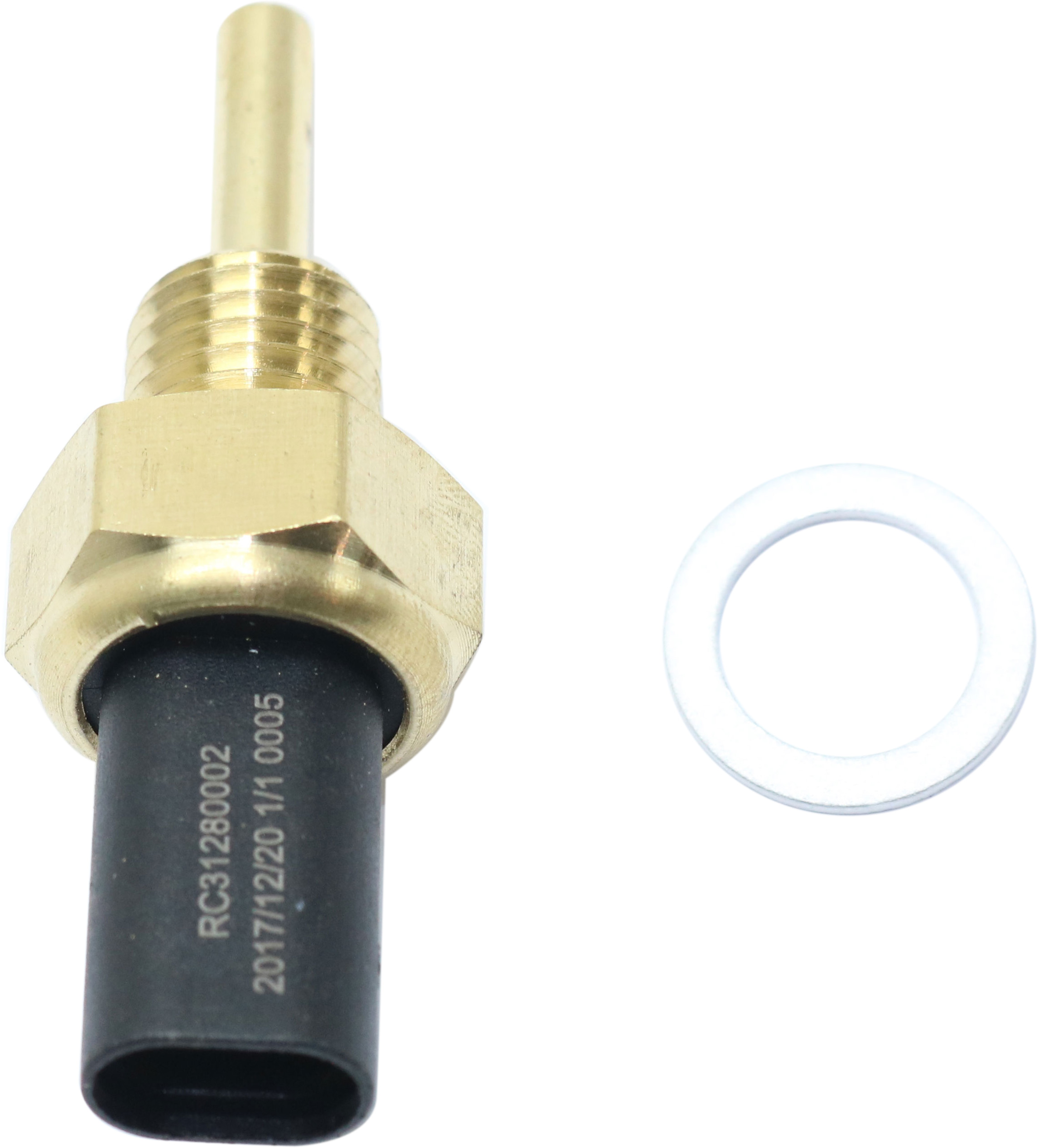 AM SPARK 13-15 TERRAIN 18-22 COOLANT TEMPERATURE SENSOR 2 Male Pin type Terminals SKU RC31280002 OEM 25186240