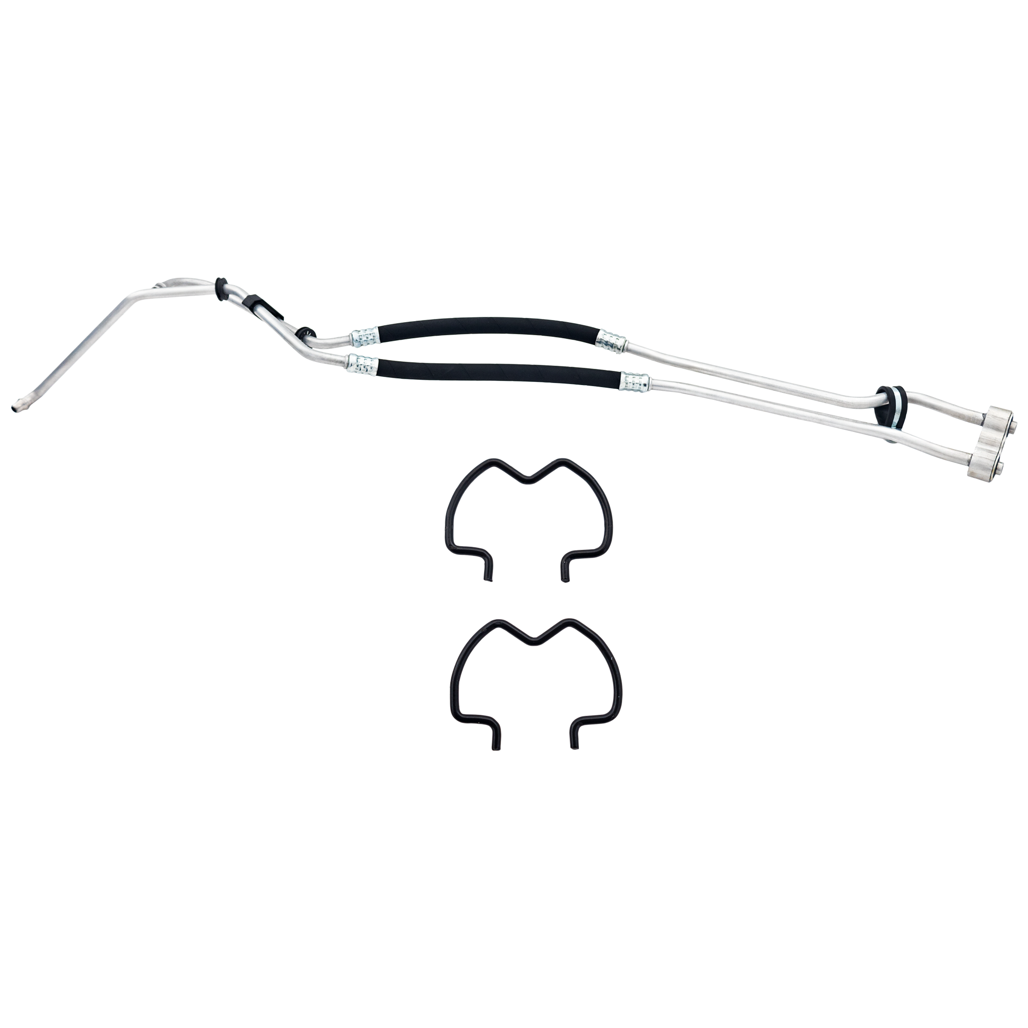 AM BLAZZER 96-05 JIMMY 96-04 ENGINE OIL COOLER LINE Inlet and Outlet Assembly From Oil Filter To Radiator 6 Cyl 4.3L Eng. Rear Wheel Drive SKU RC31310021 OEM 15194577-15757070
