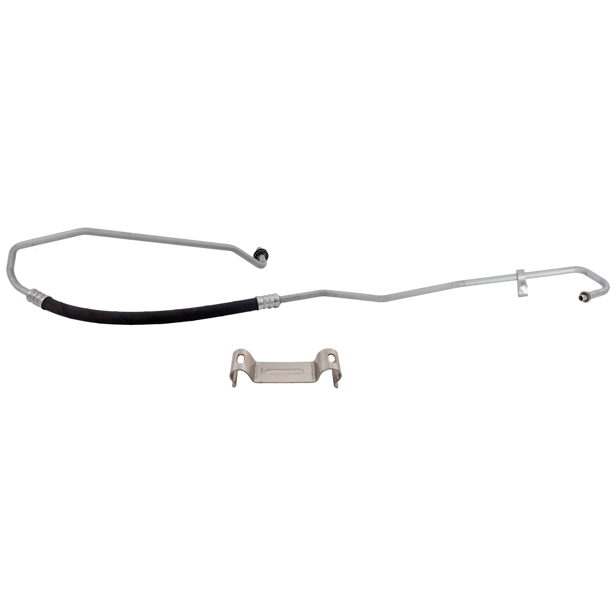 AM TERRAIN EQUINOX 10-17 AUTOMATIC TRANSMISSION OIL COOLER HOSE ASSEMBLY Includes 1 Transmission Line 1 Connector 1 Bracket and 1 Retaining Clip SKU RC31320005 OEM 23467181-25803952