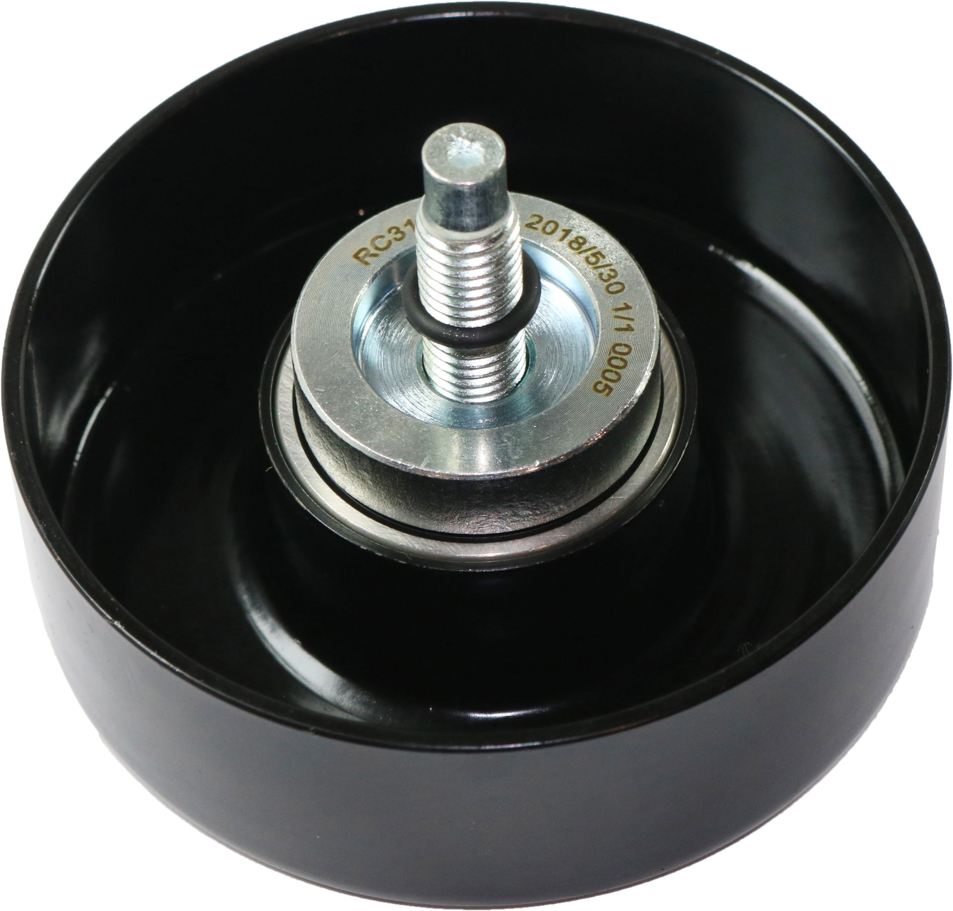 AM SILVERADO FULL SIZE PICKUP 02-17 ACCESSORY BELT IDLER PULLEY Non Diesel Engine 90 mm OD 17 mm ID 31 mm Width SKU RC31740005 OEM 12669569