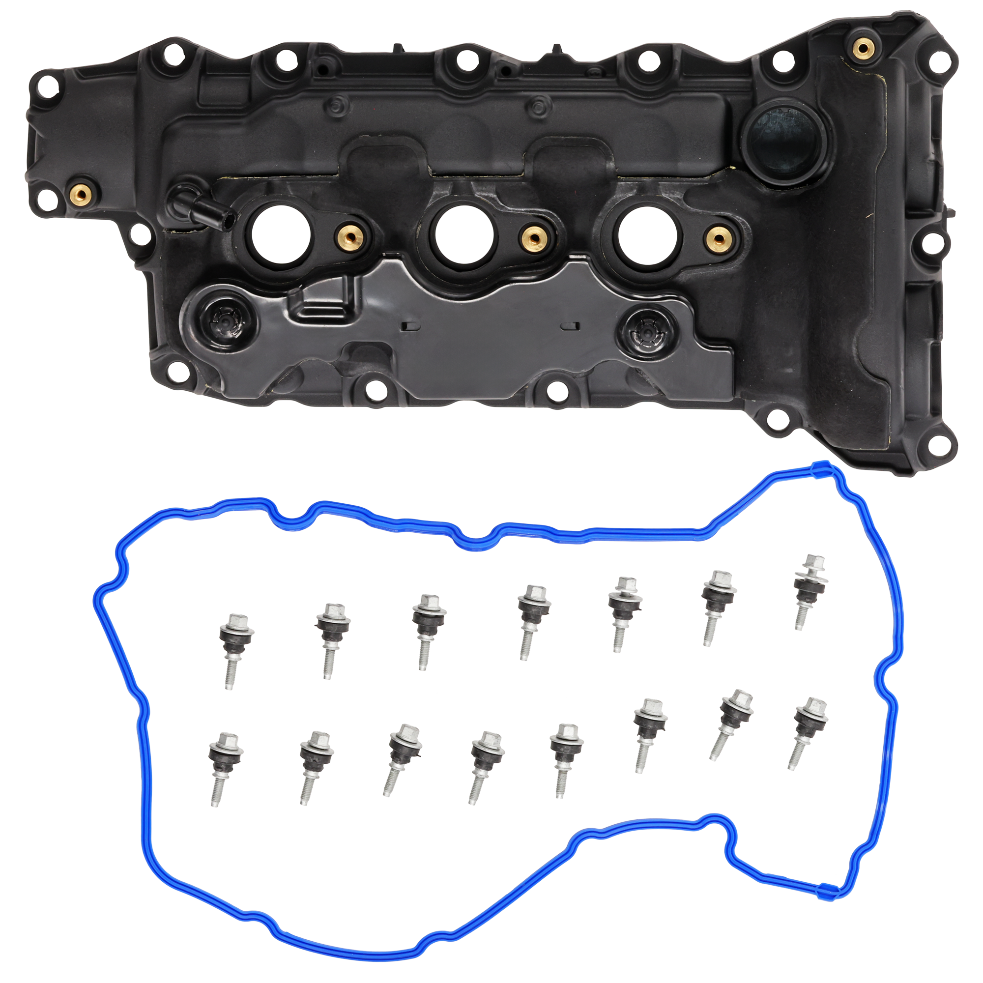 AM CTS 10-13 ENCLAVE 09-13 VALVE COVER LH 6Cyl. 3.0L 3.6L Eng. SKU RC32040018 OEM 12647772