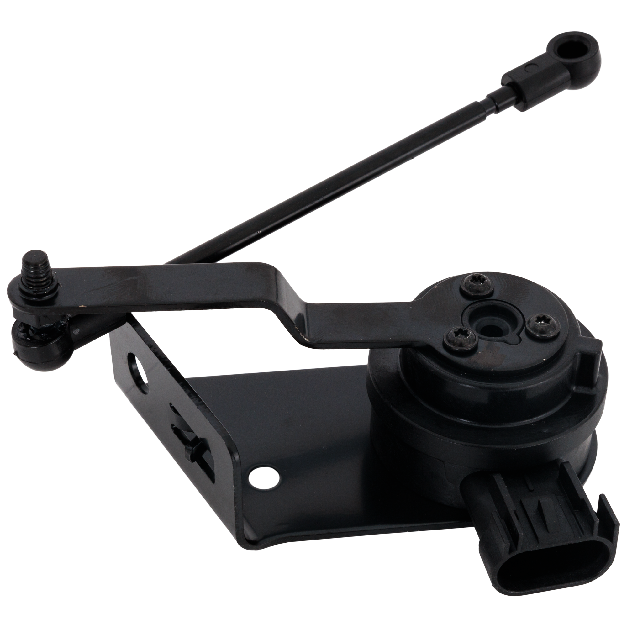 AM TAHOE SUBURBAN 15-20 FRONT SUSPENSION RIDE HEIGHT SENSOR LH Black Plastic SKU RC32840002 OEM 23152098