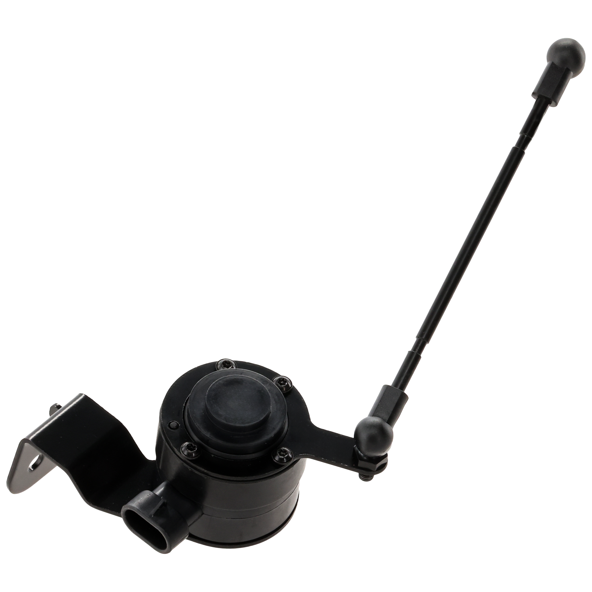 AM CORVETTE 05-13 XLR 04-09 REAR SUSPENSION RIDE HEIGHT SENSOR LH 10.13 in. L x 2.62 in. W x 4.37 in. H Overall Size Plastic Material R L Wheel Well Mount Location Black Plastic SKU RC32850006 OEM 89047644