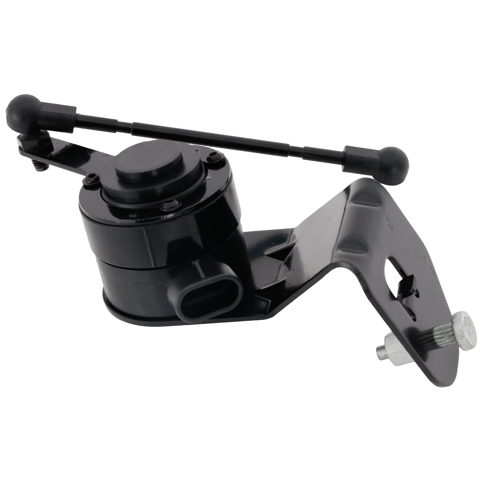AM CTS 08-14 REAR SUSPENSION RIDE HEIGHT SENSOR RH 11.75 in. L x 3.25 in. W x 3.12 in. H Overall Size Plastic Material R R Wheel Well Mount Location Black Plastic SKU RC32850009 OEM 15867032