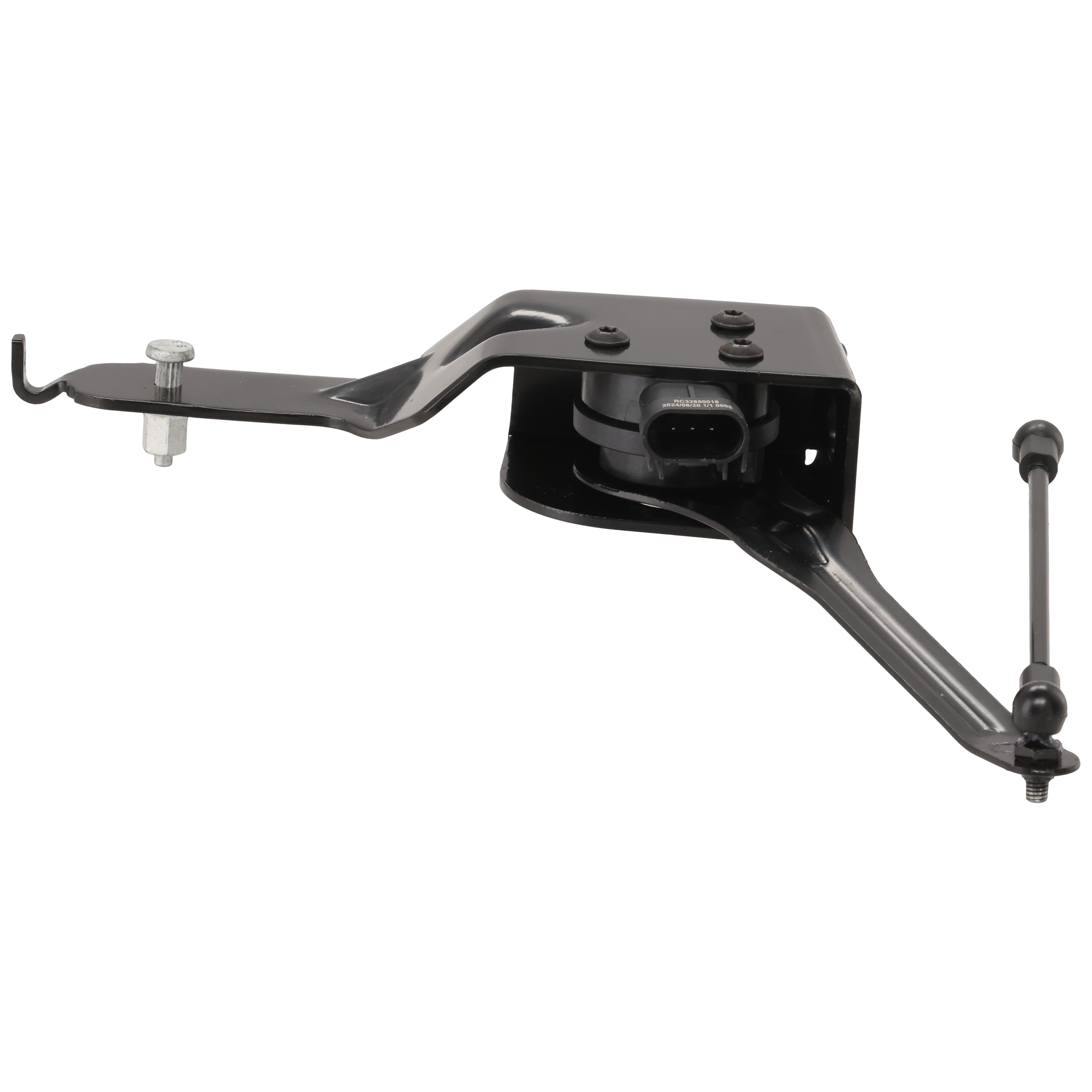 AM SILVERADO SIERRA 1500-15-18 REAR SUSPENSION RIDE HEIGHT SENSOR LH Black Plastic SKU RC32850016 OEM 23456571