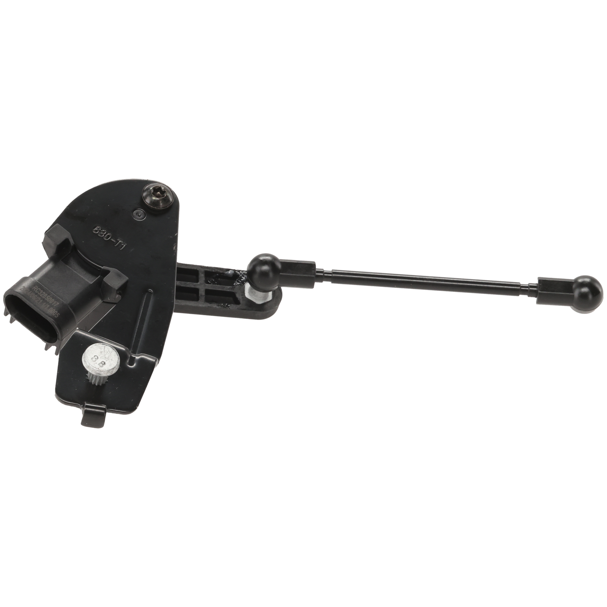 AM CAMARO 16-20 REAR SUSPENSION RIDE HEIGHT SENSOR RH Black Plastic SKU RC32850017 OEM 23405178