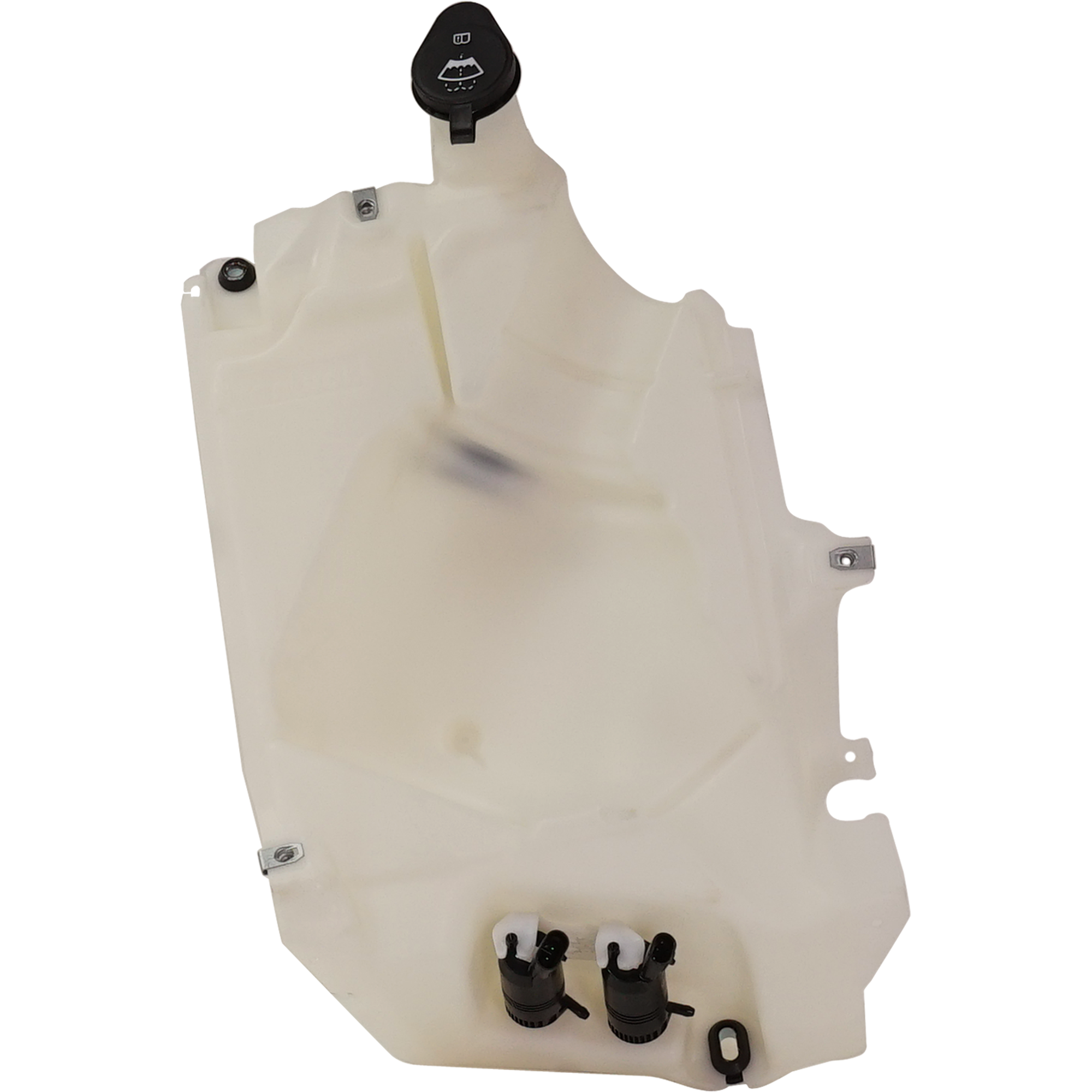 AM ENVOY RAINIER TRAILBLAZER 02-09 WASHER RESERVOIR Assembly 4.2L Eng. w o Headlight Washers Holes w Information Display SKU RC37050013 Partslink GM1288246 OEM 15076395