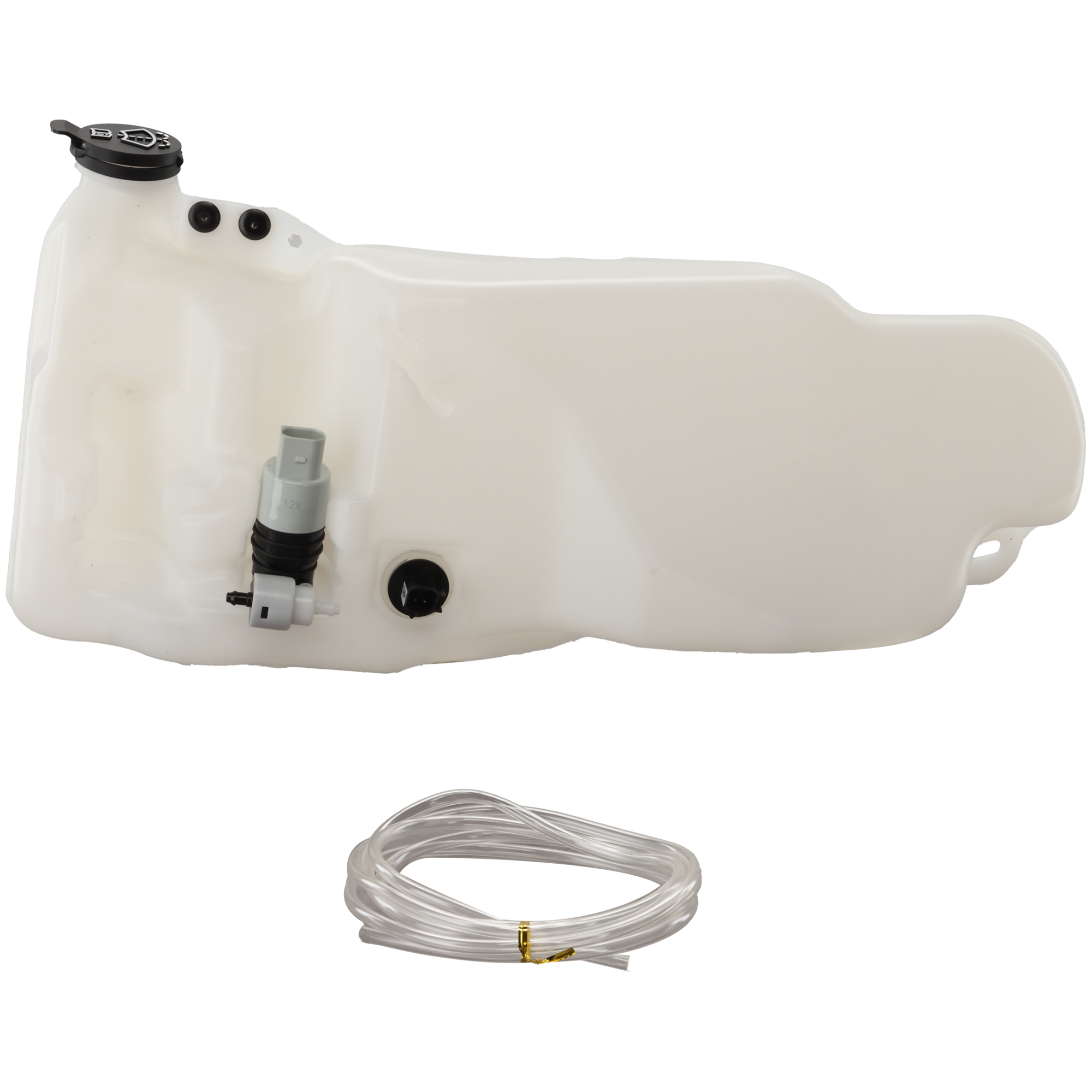 AM ESCALDE ESCALADE ESV 21-25 WASHER RESERVOIR Assembly w Cap Pump and Sensor w o Night Vision SKU RC37050049 Partslink GM1288279 OEM 84816822