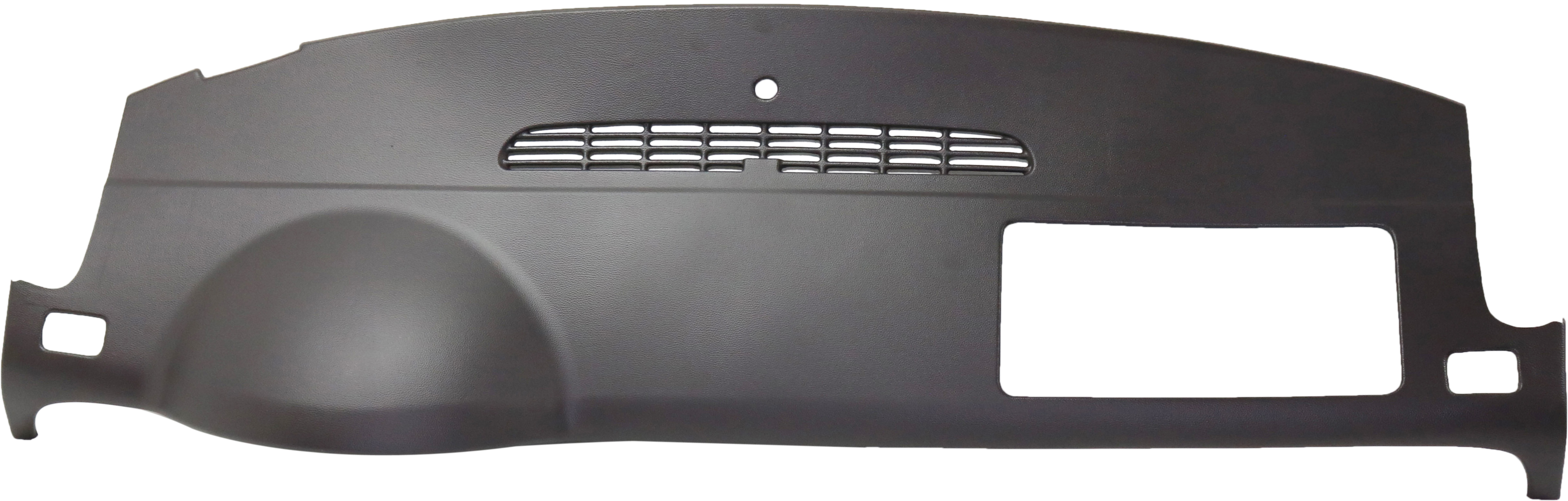 AM TAHOE YUKON 07-14 DASH COVER Molded Overlay Over Factory Dash Dark Brown ABS Thermoplastic 1 Piece Design Defroster Grille w o Speaker Holes SKU RC40110003C