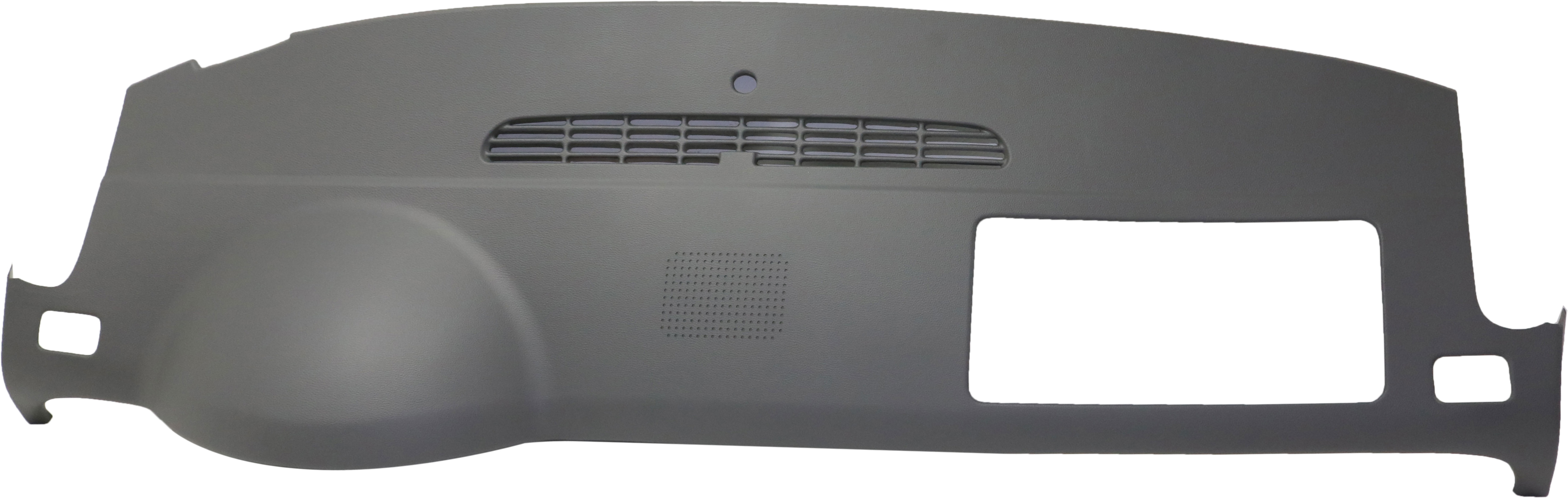 AM TAHOE YUKON 07-14 DASH COVER Titanium 1 Piece Design Titanium Defroster Grille w Speaker Holes SKU RC40110004T
