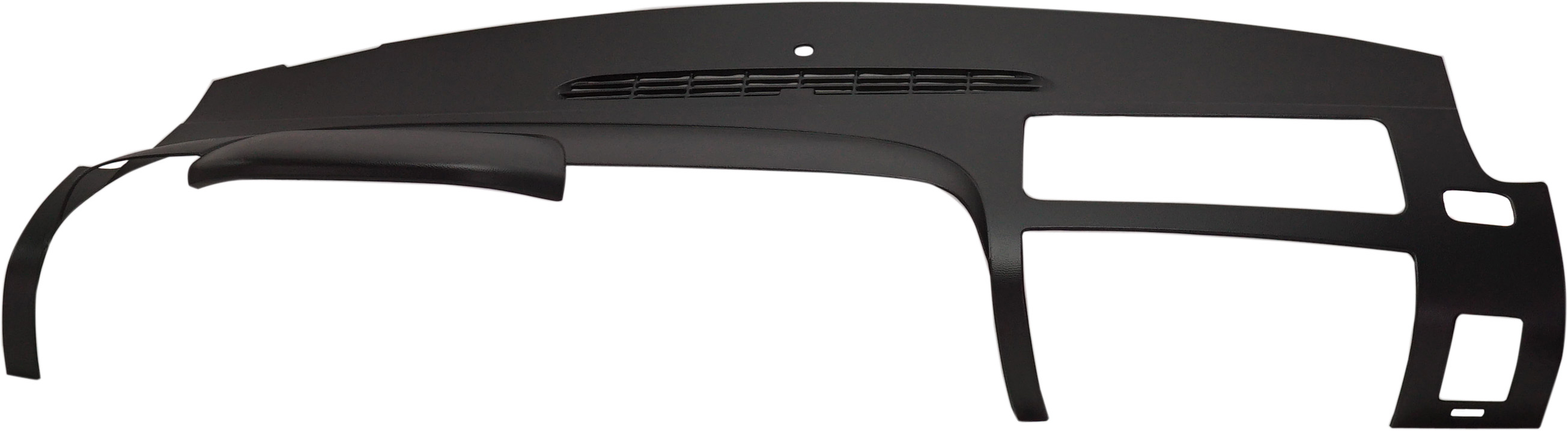 AM SILVERADO SIERRA P U 07-13 DASH COVER Molded Overlay Over Factory Dash 1 Piece Design ABS Thermoplastic Black LS LT SL SLE WT Models SKU RC40110011B