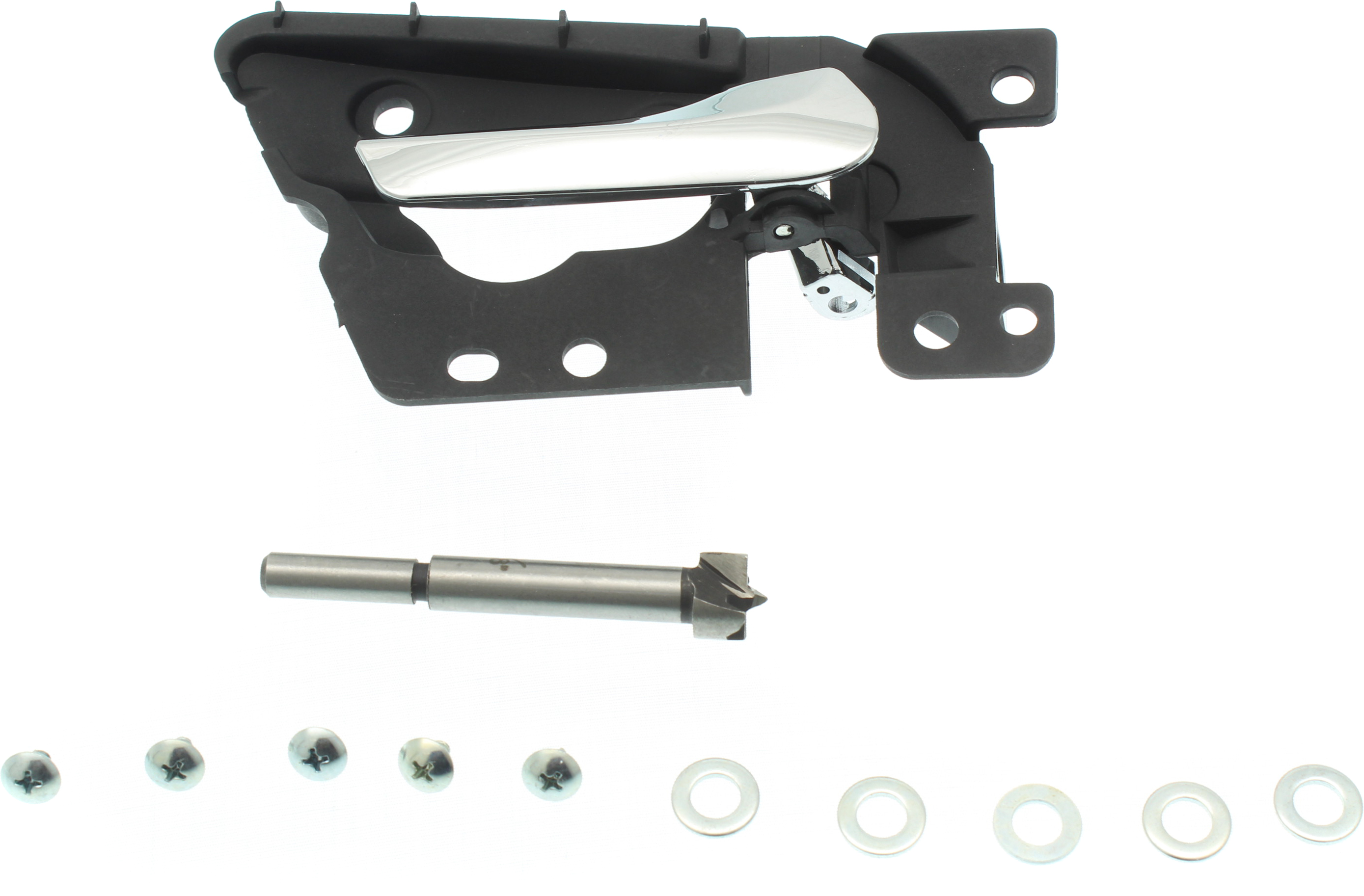 AM IMPALA 06-16 FRONT INTERIOR DOOR HANDLE RH Chrome Lever+Black Housing =REAR SKU RC46210011