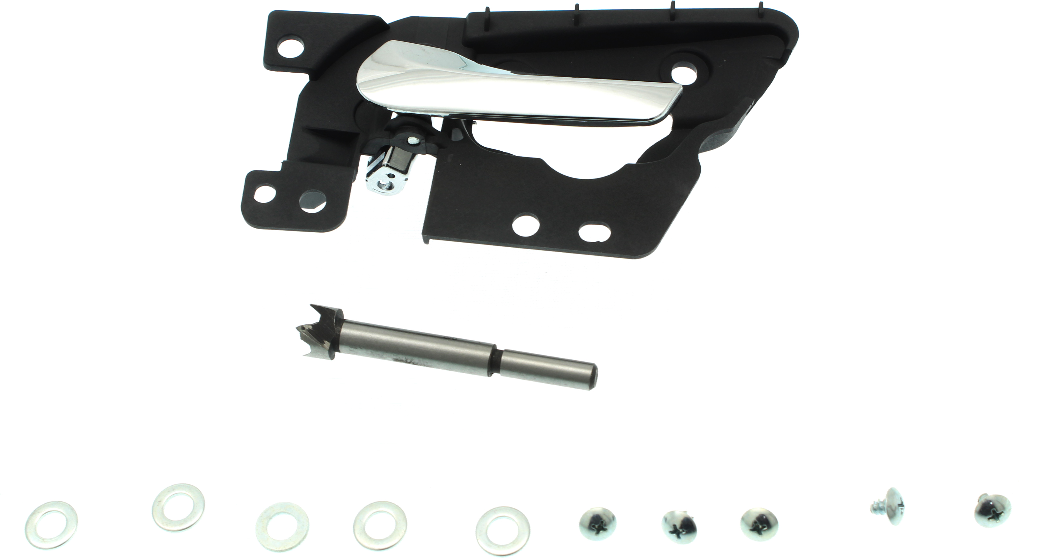 AM IMPALA 06-16 FRONT INTERIOR DOOR HANDLE LH Chrome Lever+Black Housing =REAR SKU RC46210012