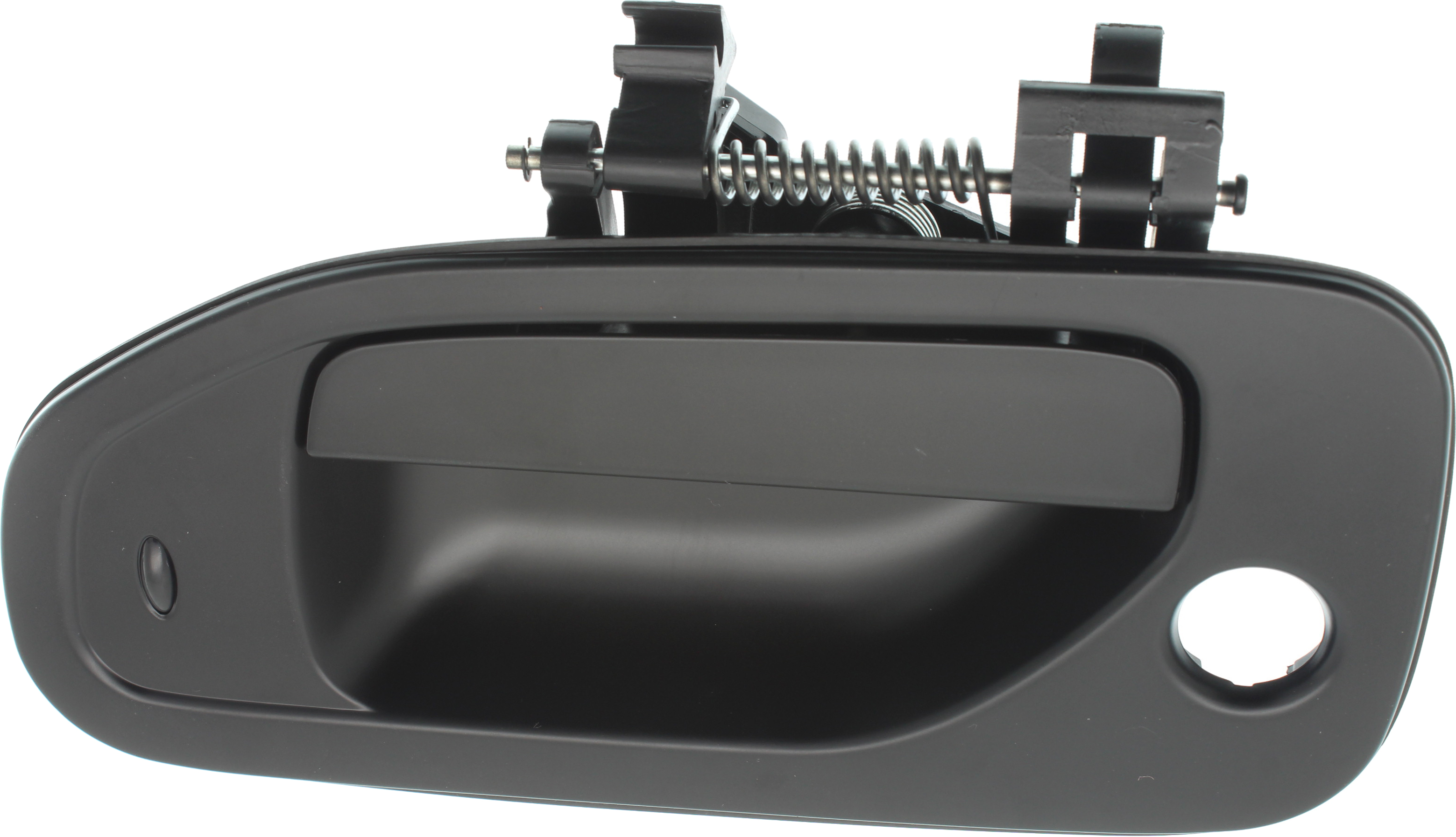 AM CITY EXPRESS 15-18 NV200-13-21 FRONT EXTERIOR DOOR HANDLE LH Primed Black w Keyhole w Appearance Pkg SKU RC46210024 OEM 19317383