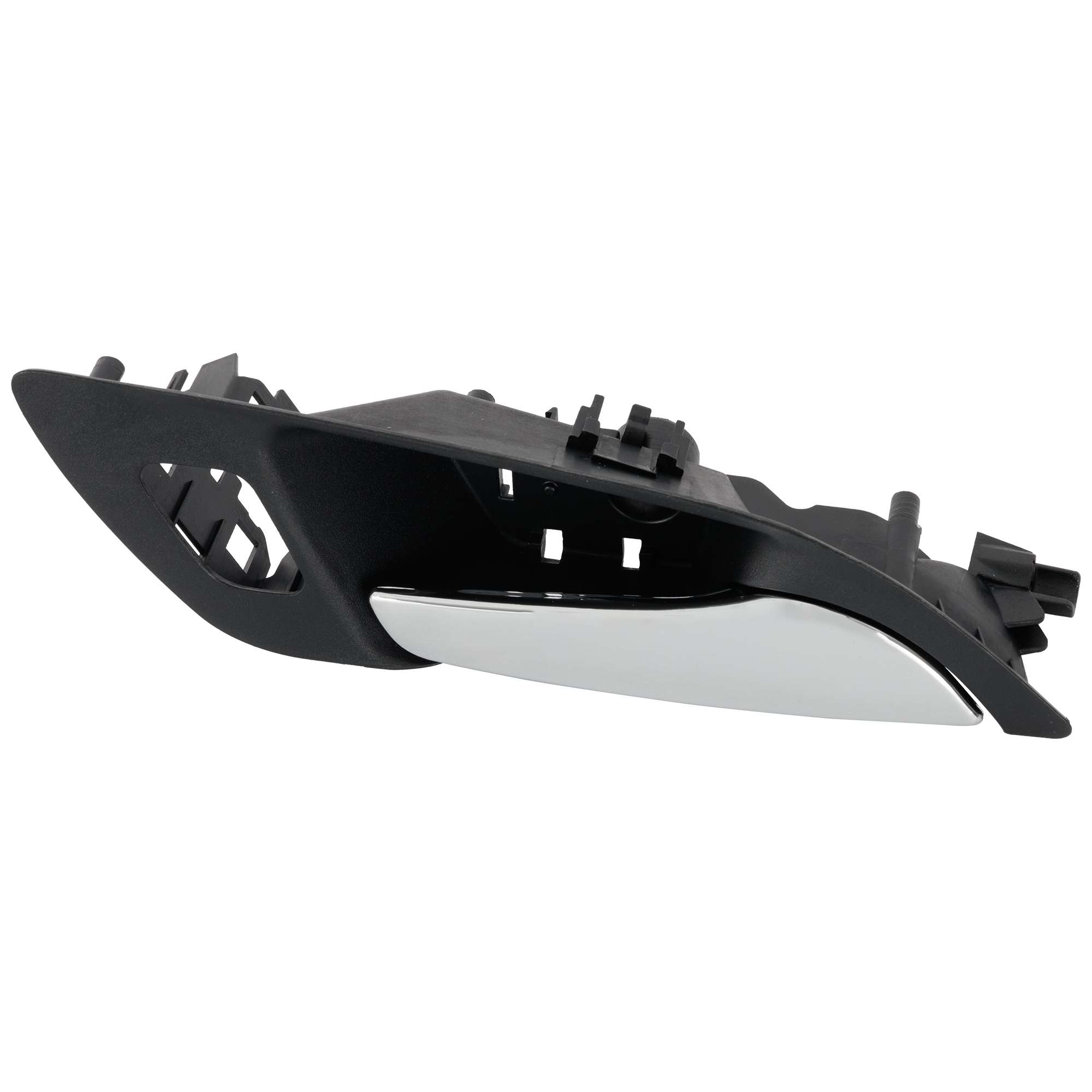 AM CRUZE 16-19 FRONT INTERIOR DOOR HANDLE RH Black Bezel w Chrome Lever w Door Lock Hole Sedan SKU RC46210027