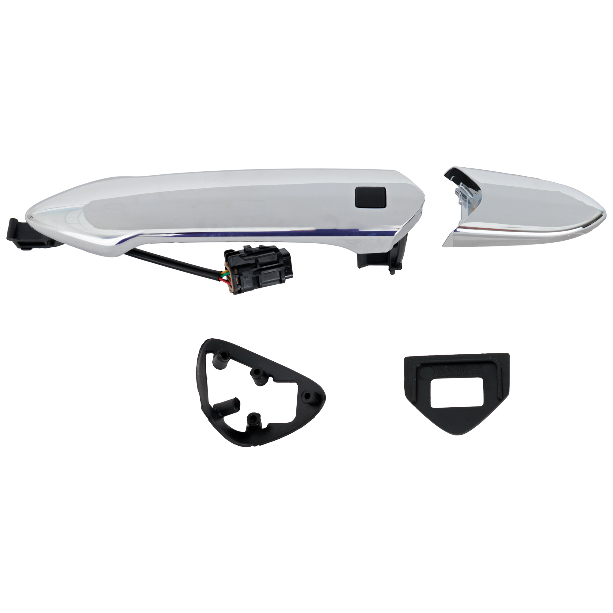 AM SPARK 16-22 FRONT EXTERIOR DOOR HANDLE RH=LH Chrome w Smart Entry w o Keyhole SKU RC46250008K OEM 42417204 PFM