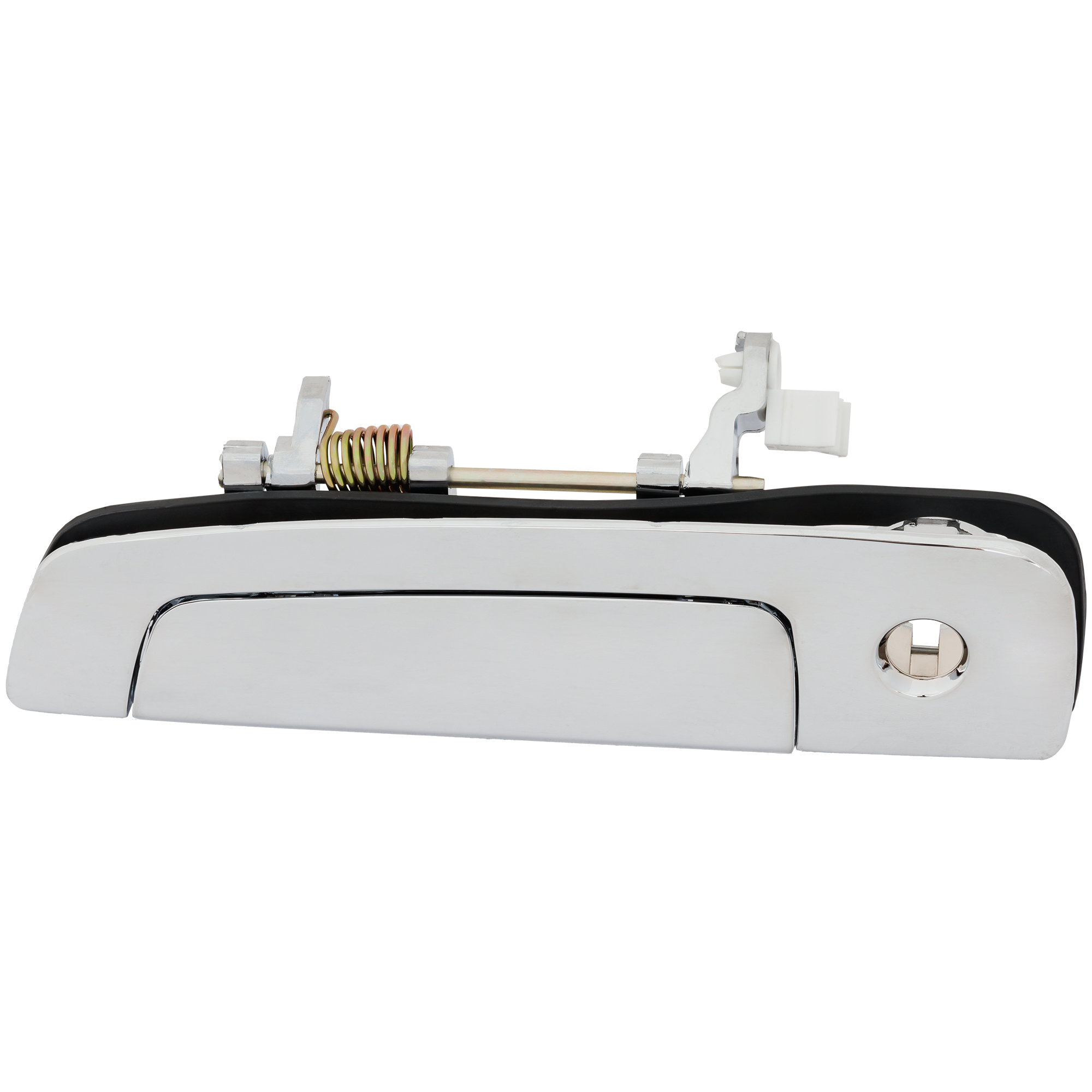 AM SEBRING STRATUS 01-06 FRONT EXTERIOR DOOR HANDLE LH All Chrome w Keyhole Coupe SKU RC46250030 OEM MR777041 PFM