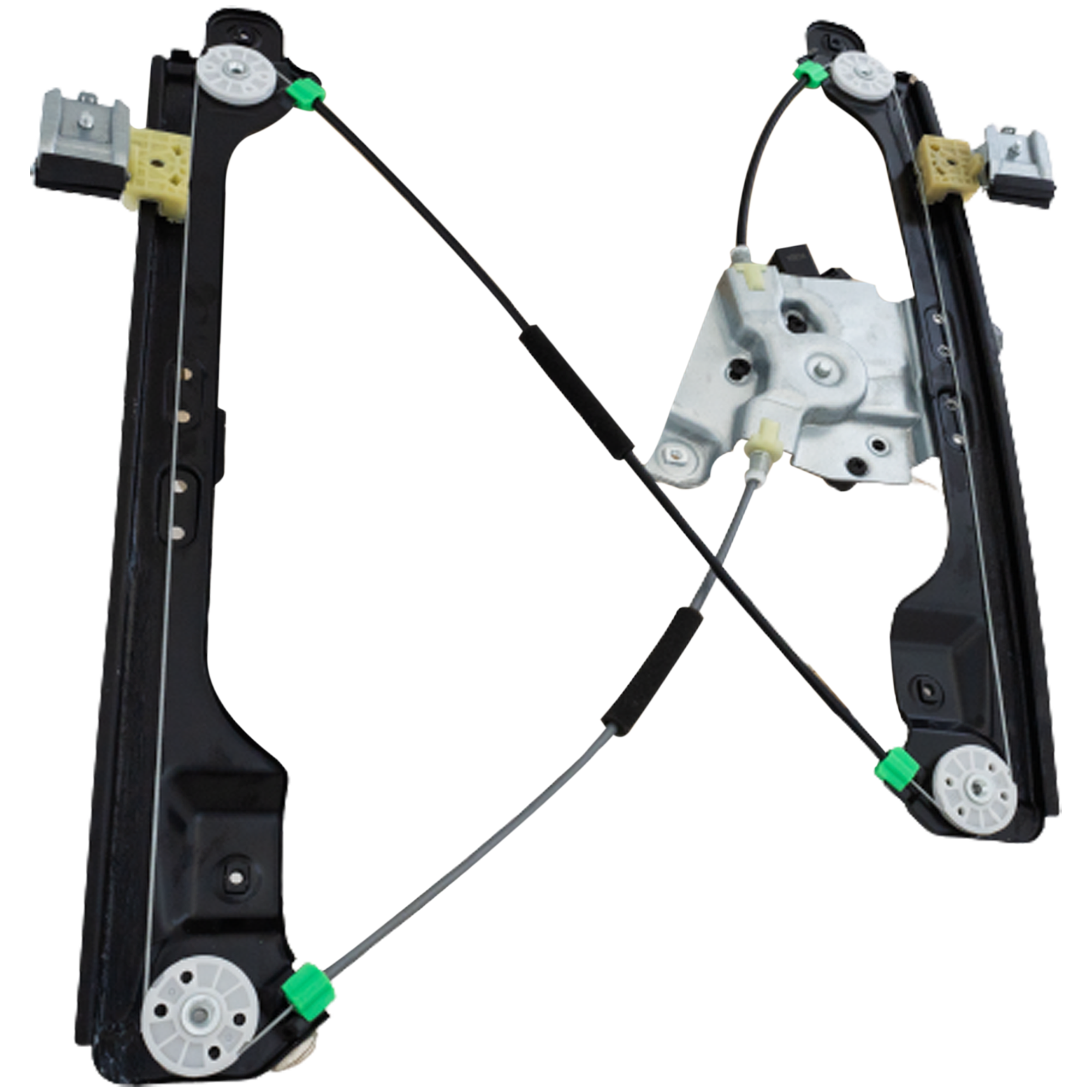 AM 9-4X 11-11 SRX 10-15 FRONT WINDOW REGULATOR LH Power w Motor SKU RC46290060 OEM 23257824
