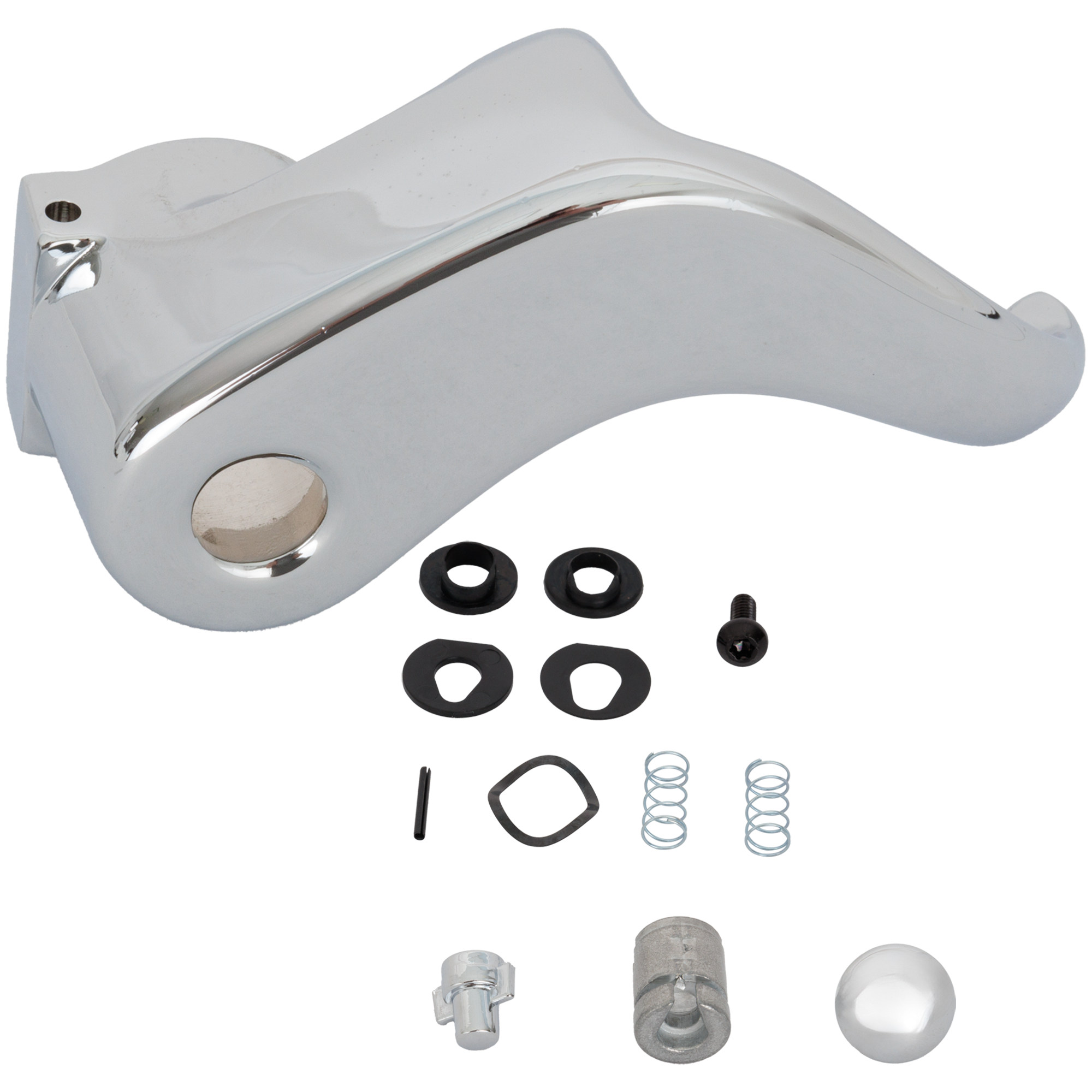 AM BLAZER JIMMY SUBURBAN 71-91 FRONT WINDOW HANDLE LH Vent Handle Kit Chrome SKU RC46320004 OEM 15617125