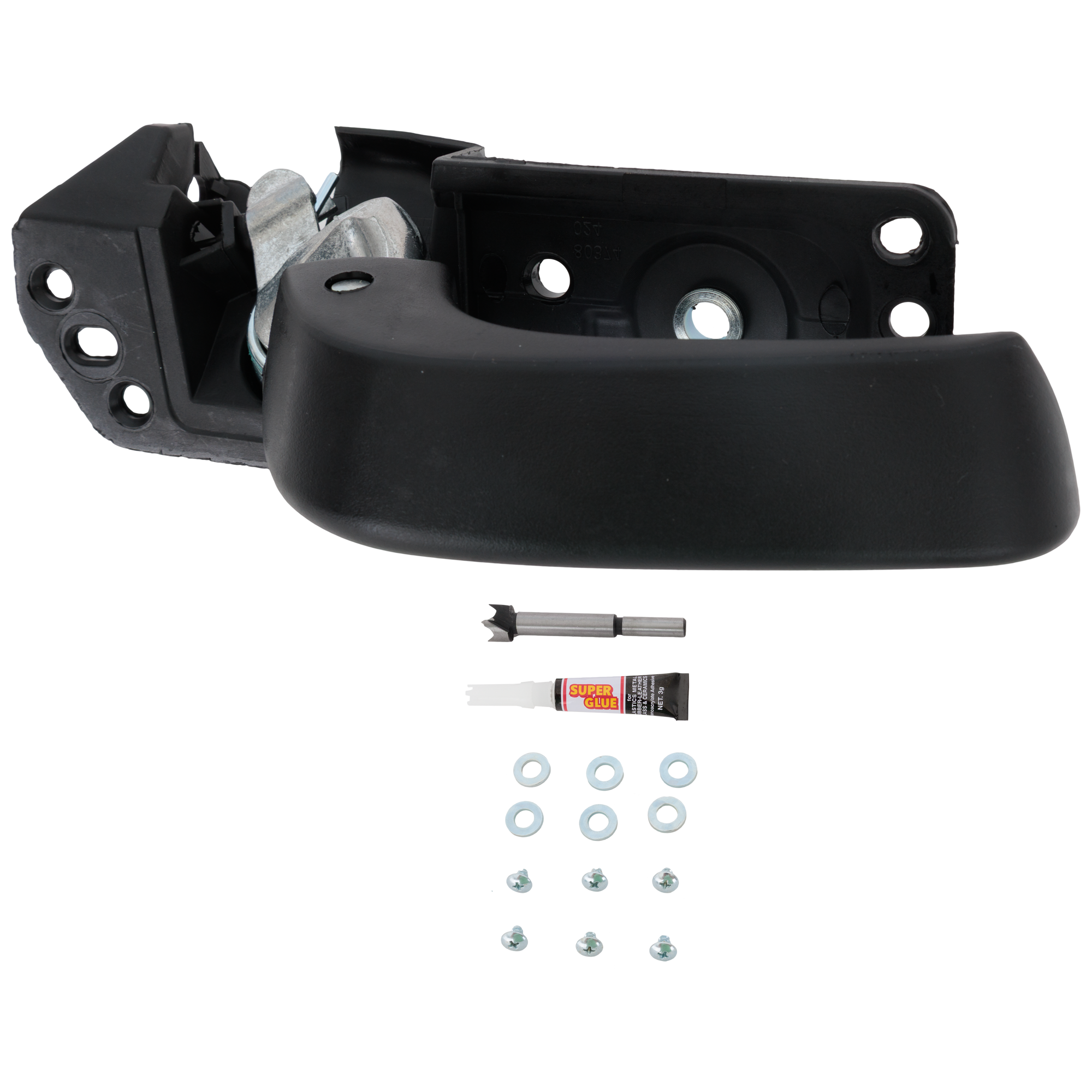 AM SILVERADO SIERRA 1500-07-13-2500 HD 3500 HD 07-10 INSIDE DOOR TRIM PANEL RH Power Locks Textured Black SKU RC46710003 OEM 20833604