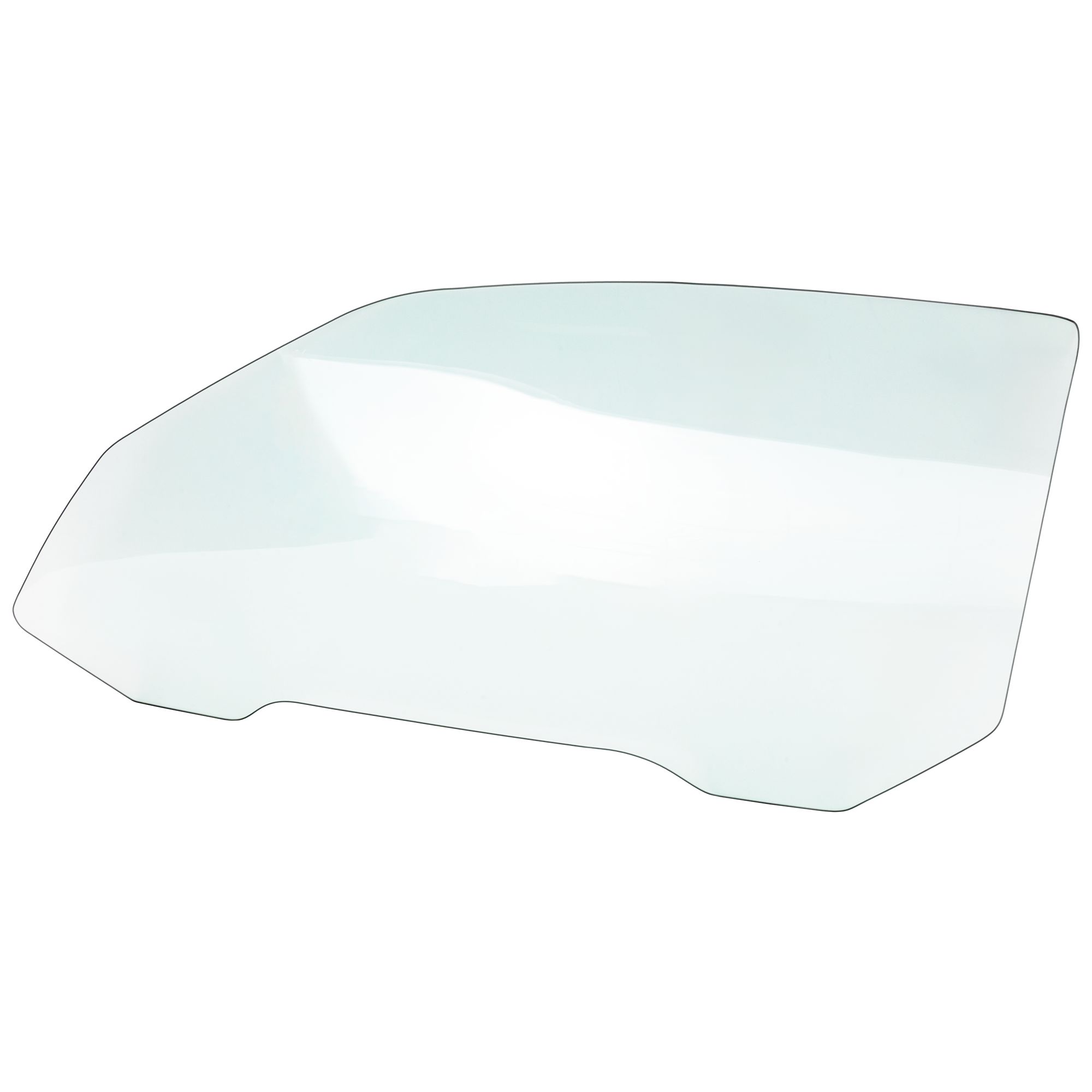 AM CHEVROLET CORVETTE 05-13 FRONT DOOR GLASS LH Green Tint SKU RC48010026 OEM 15270576
