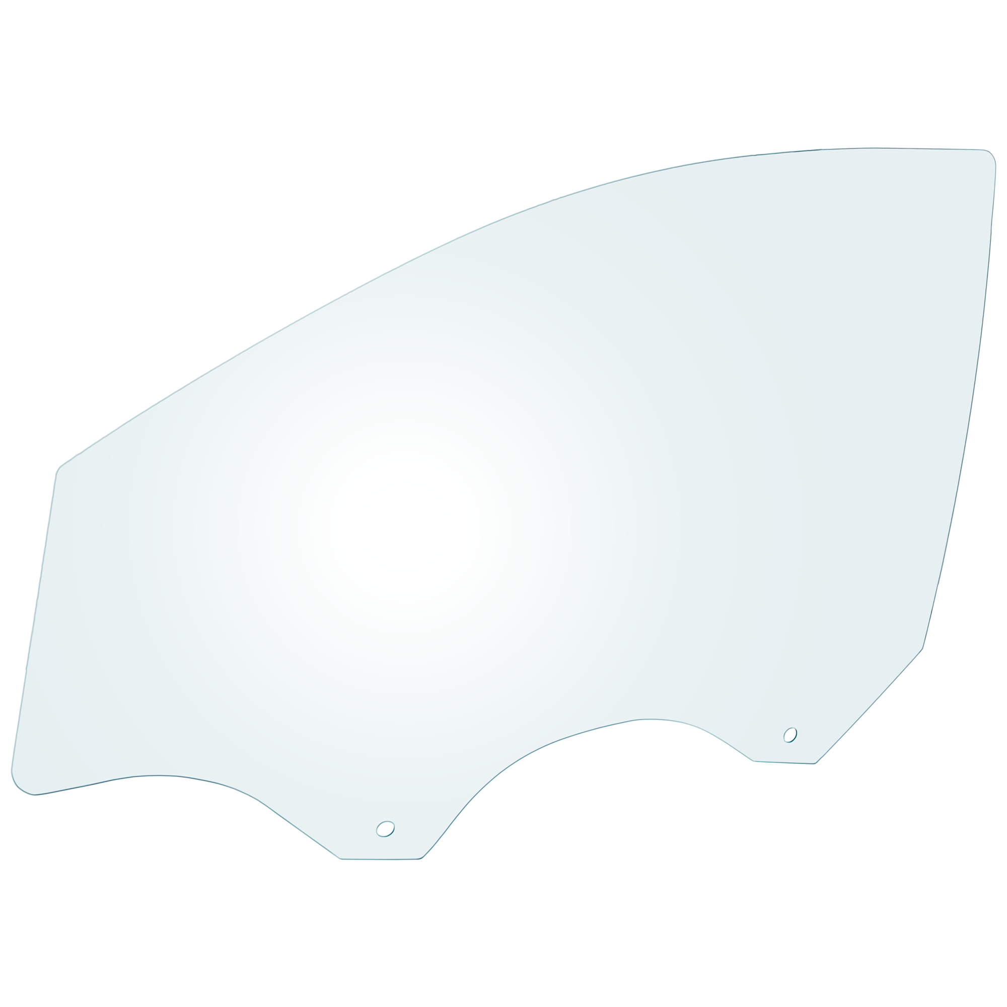 AM EQUINOX 18-24 TERRAIN 18-23 FRONT DOOR GLASS LH Green Tint w Solar Equinox Canada Mexico Built Vehicle SKU RC48010080 OEM 84398670