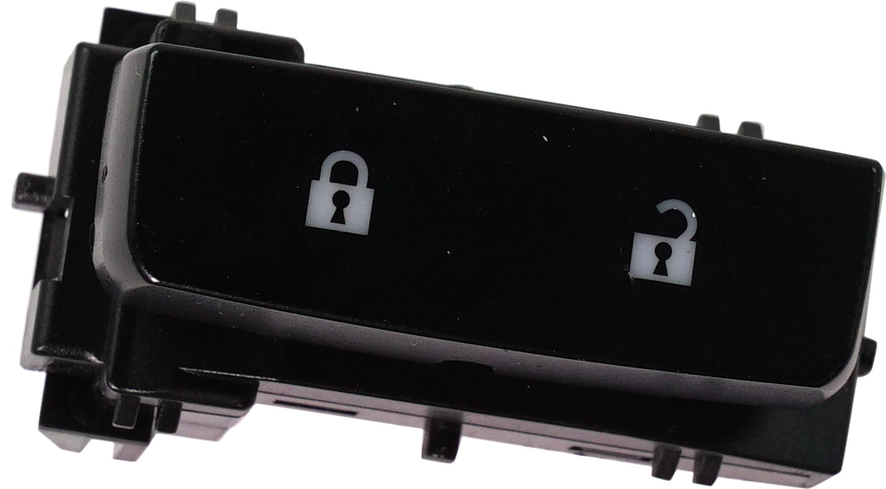 AM TRAVERSE 09-17 SILVERADO SIERRA 07-14 FRONT DOOR LOCK SWITCH LH with Power Windows SKU RC50560005 OEM 15804094