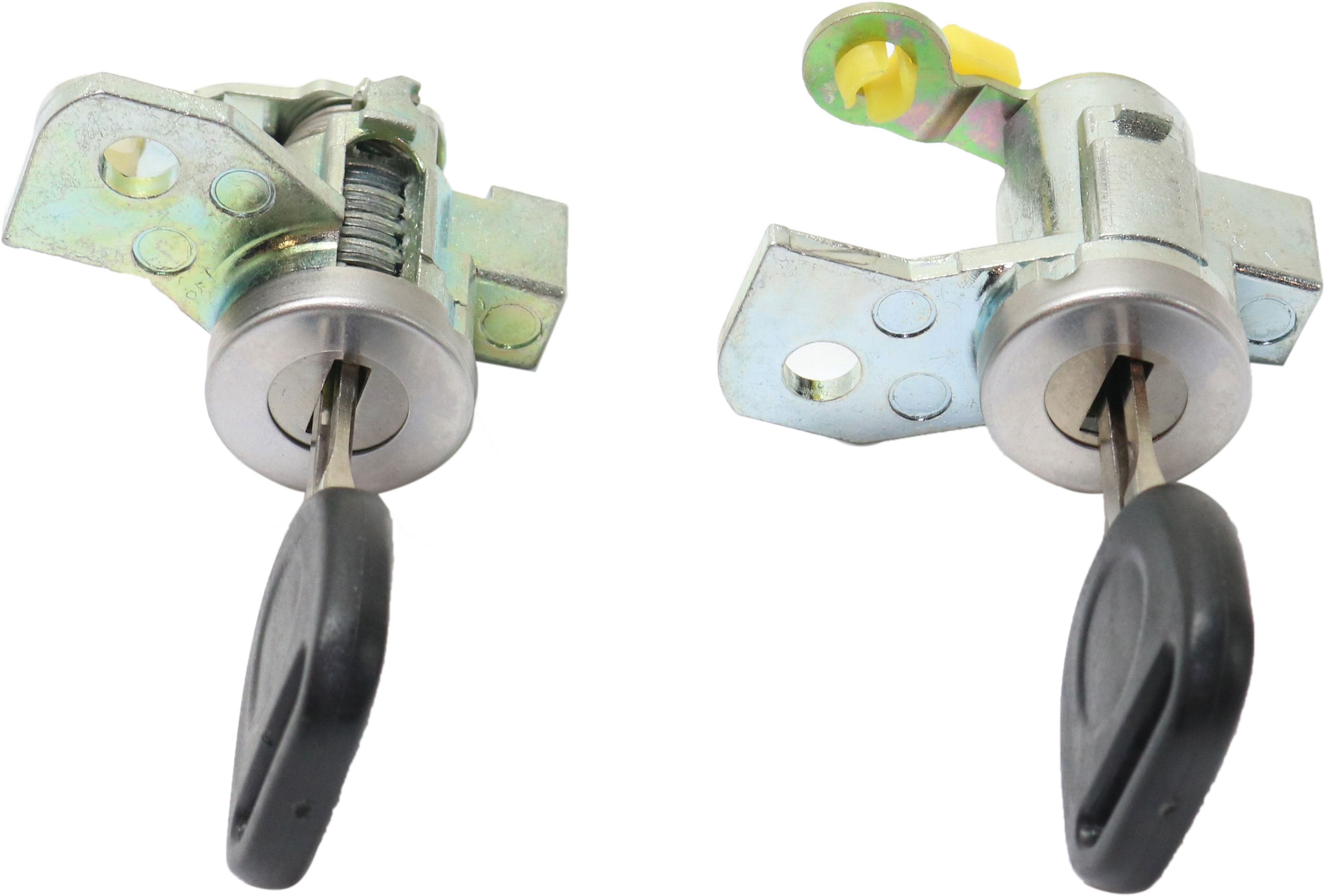 AM COLORADO CANYON 06-12 DOOR LOCK CYLINDER Front RH and LH Chrome w Keys Set of 2 SKU RC54560003 OEM 89022371-19121155-19121150