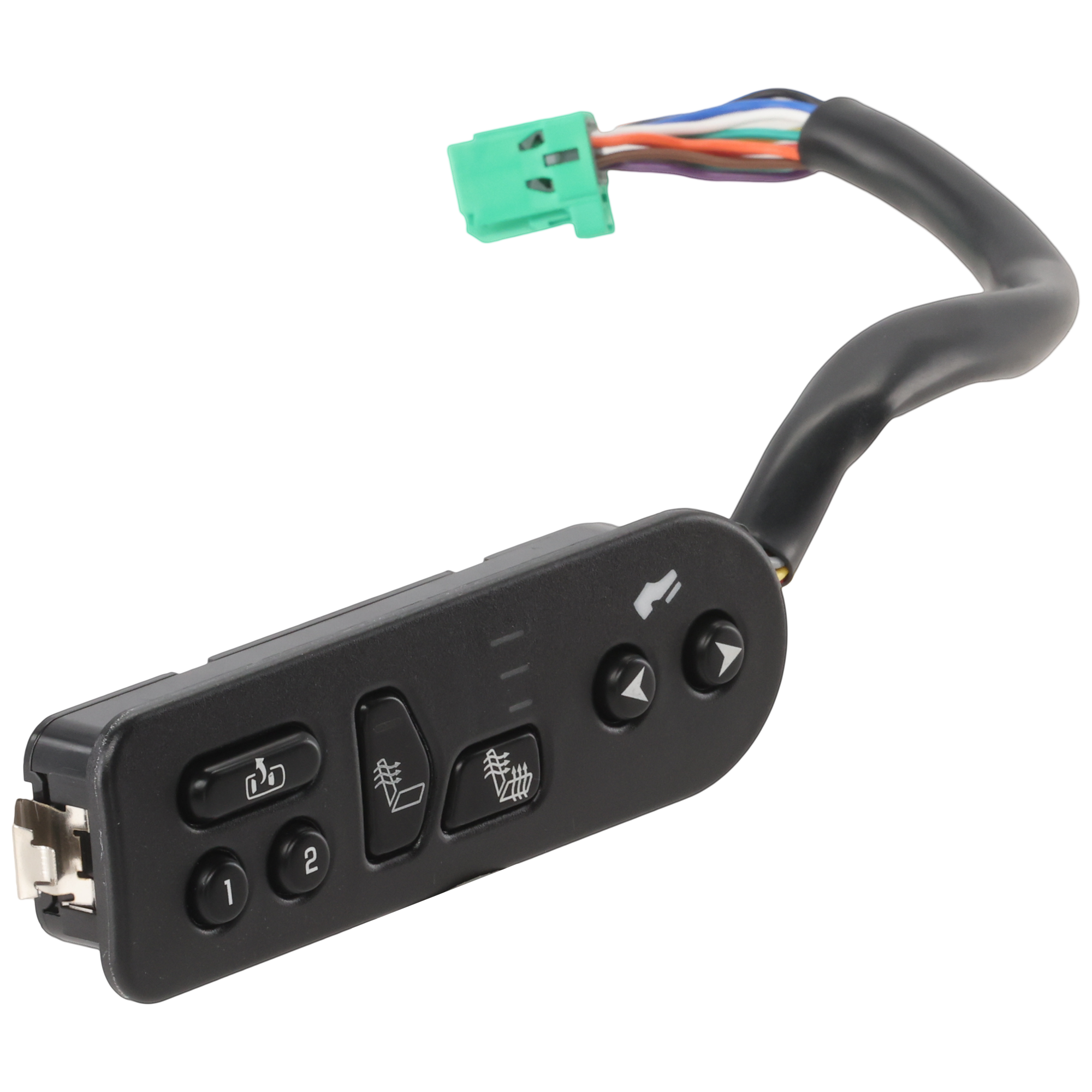 AM AVALANCHE 07-07 TAHOE 05-06 SEAT HEATER SWITCH 12 Male Blade Terminals 1 Male Connector SKU RC54650006 OEM 15116862-15179136
