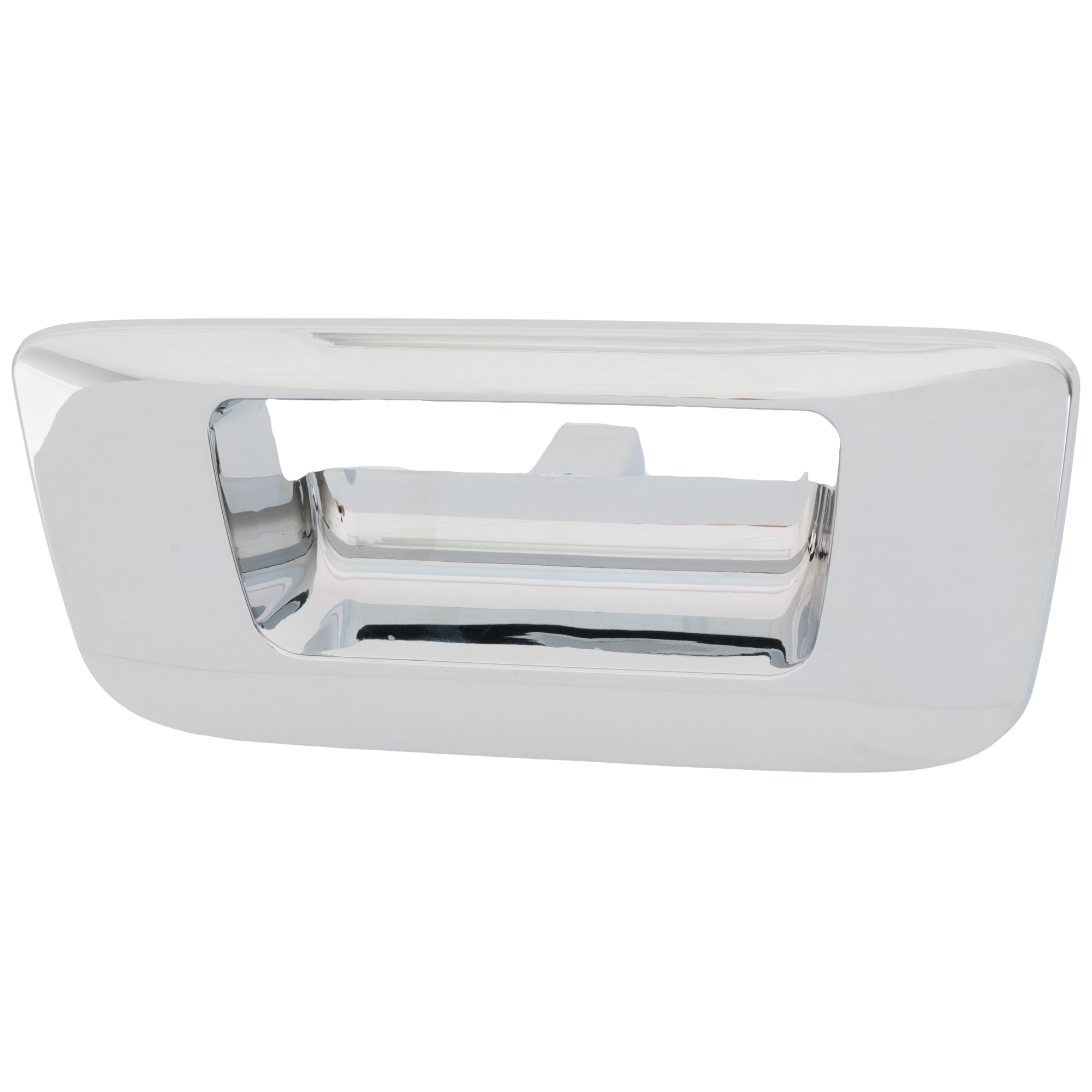 AM SILVERADO SIERRA 07-13 TAILGATE HANDLE BEZEL Outside Chrome w o Keyhole Includes 2007 Classic SKU RC58070019K OEM 15927251