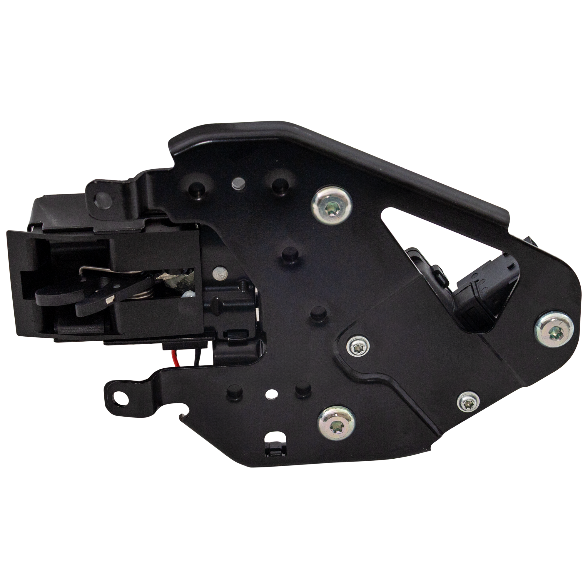 AM ESCALADE YUKON 07-14 FUEL FILLER DOOR LOCK ACTUATOR Flip Up Window Black Plastic Female Black Connector 4 Male Blade Terminals SKU RC63070002 OEM 25886854