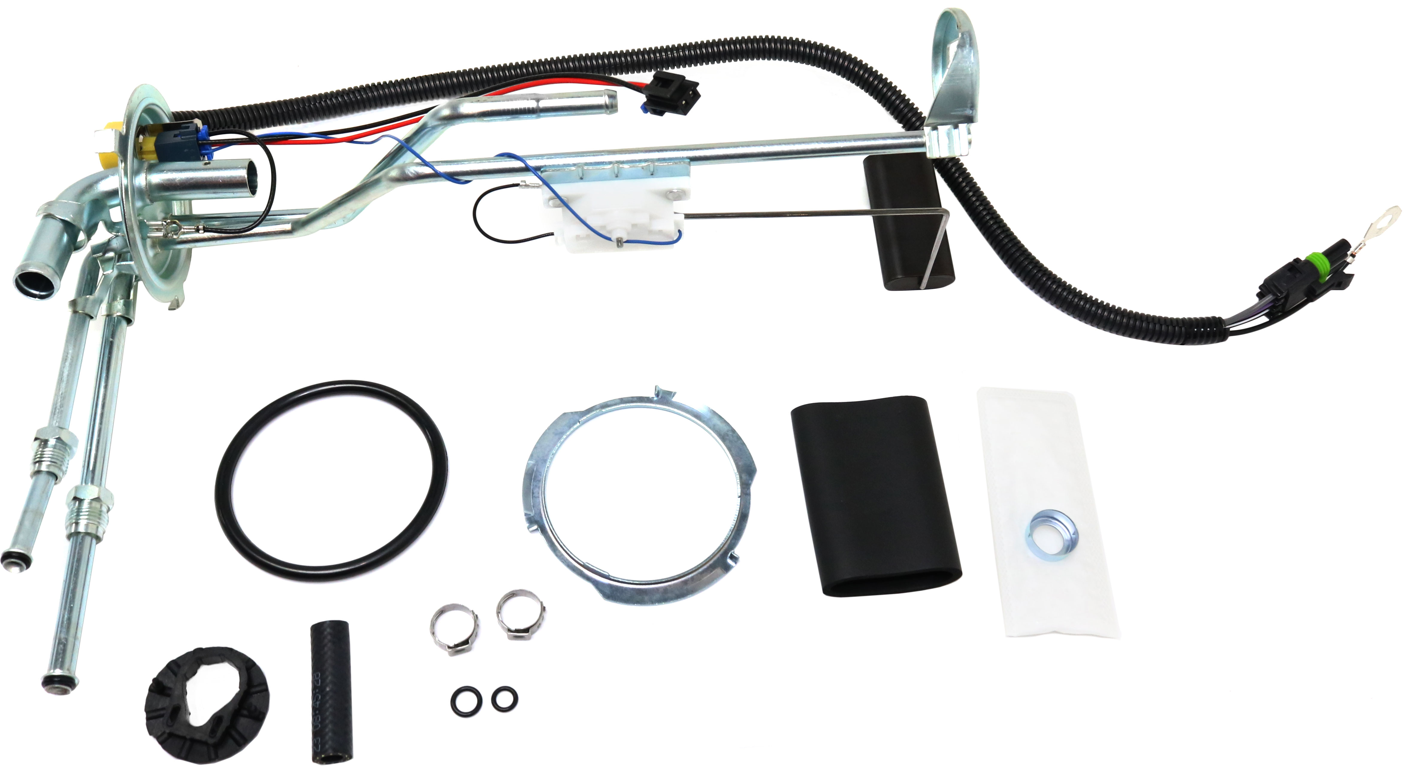 AM BLAZER 92-94 TAHOE 95-97 FUEL SENDING UNIT 3 Ports 14 x 1.5 in. Inverted Flare Inlet 16 x 1.5 in. Inverted Flare Outlet SKU RC67030005 OEM 25027414-25178862