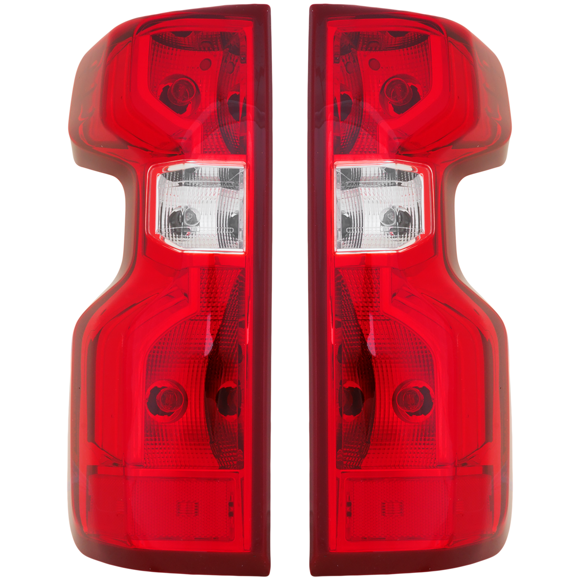AM SILVERADO 1500-19-24 SILVERADO 1500 LTD 22-22 TAIL LAMP RH AND LH Assembly Halogen 2 Piece Modified Design GM732 SKU RC73010109A OEM 84752979 PFM 84752978 PFM