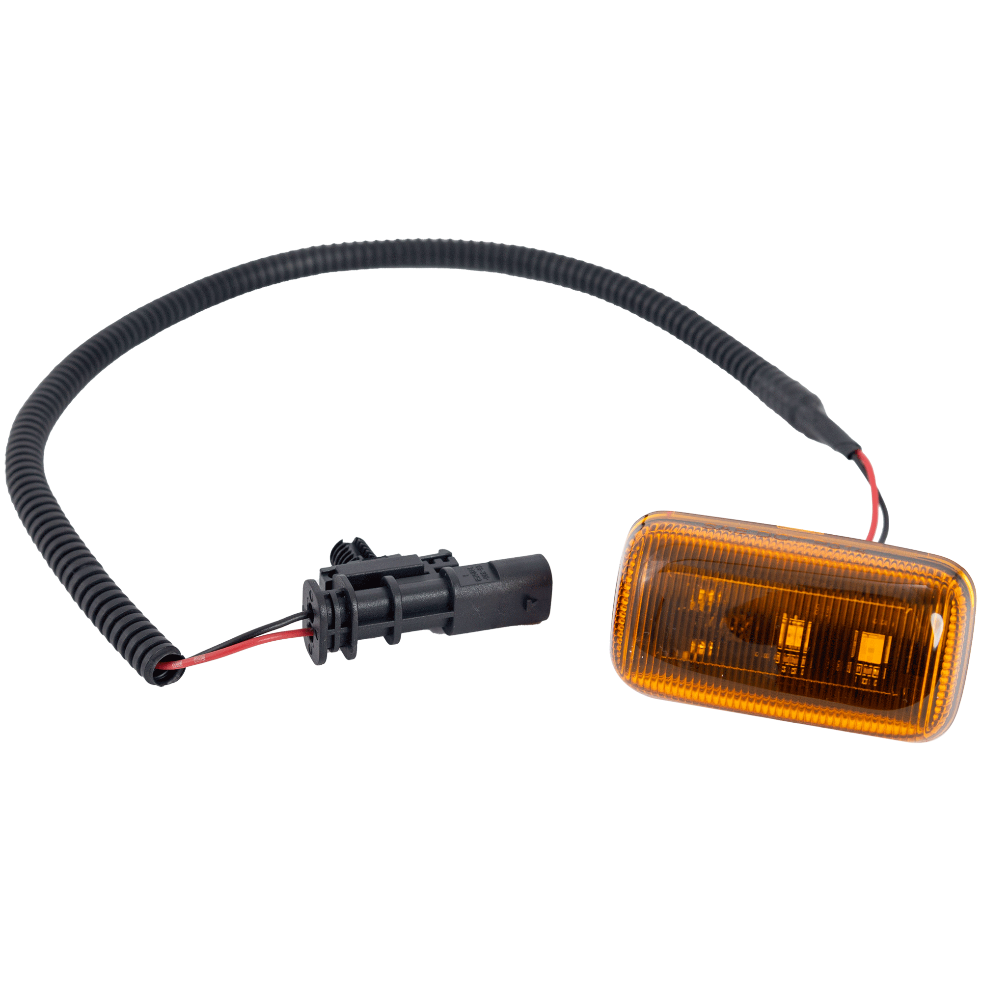 AM SILVERADO SIERRA 2500 HD 3500 HD 20-23 REAR SIDE MARKER LAMP RH=LH Lens and Housing Yellow Front Lamp CAPA SKU RC73190002Q Partslink GM2550205C OEM 84871925