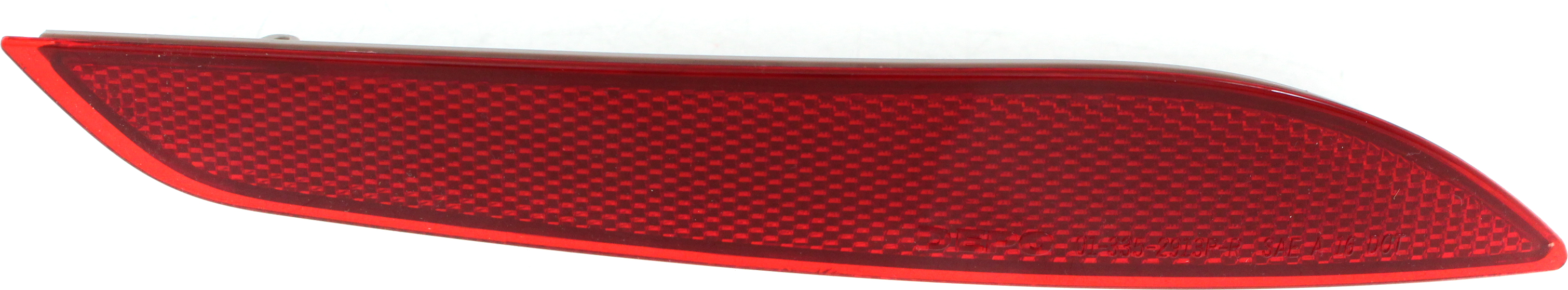 AM CRUZE 16-19 REAR BUMPER REFLECTOR RH Hatchback w RS Pkg Sedan w or w o RS Pkg CAPA SKU RC73490001Q Partslink GM1185116C OEM 84037297