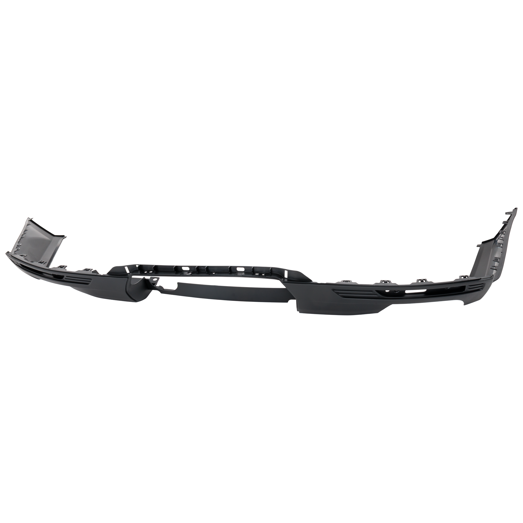 AM SUBURBAN YUKON XL 21-24 REAR BUMPER COVER Lower Textured w Dual Exhaust Hole SKU RC76010100 Partslink GM1195176 OEM 84751057