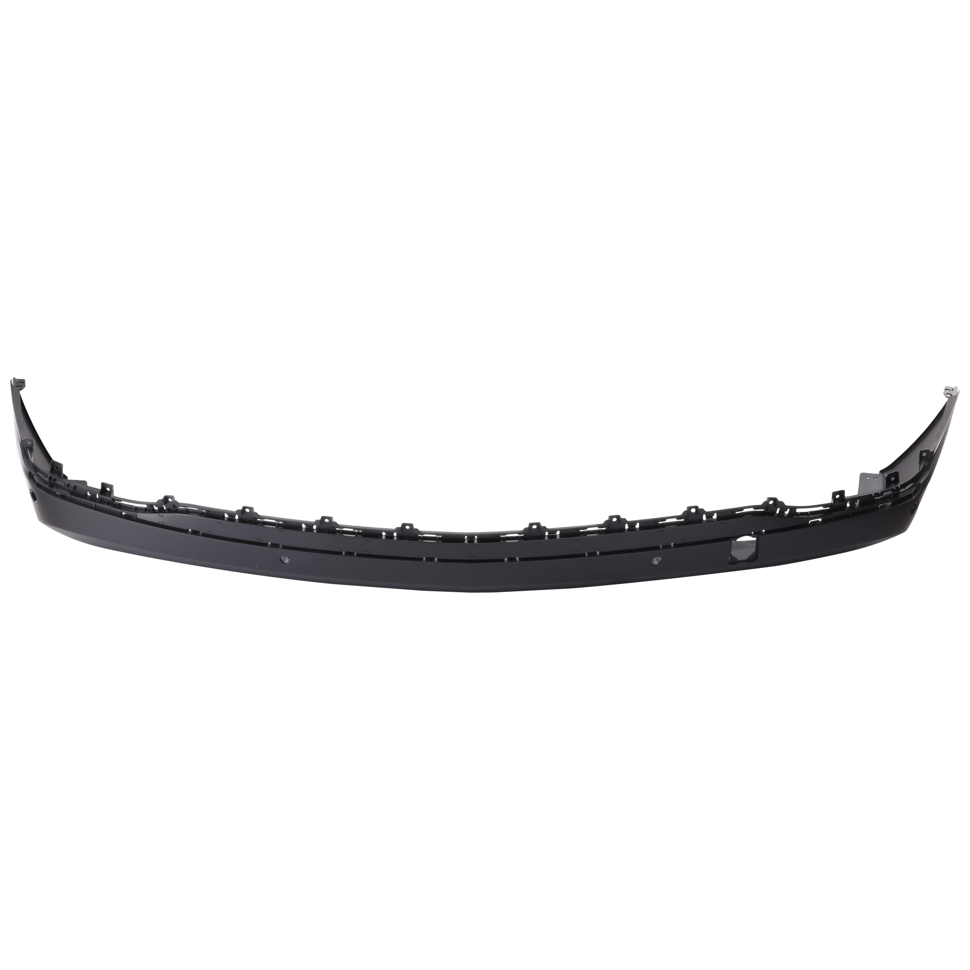 AM EQUINOX 18-21 REAR BUMPER COVER Lower Textured w Single Exhaust Holes w Blind Spot Sensor Holes SKU RC76010102 Partslink GM1115159 OEM 84150894