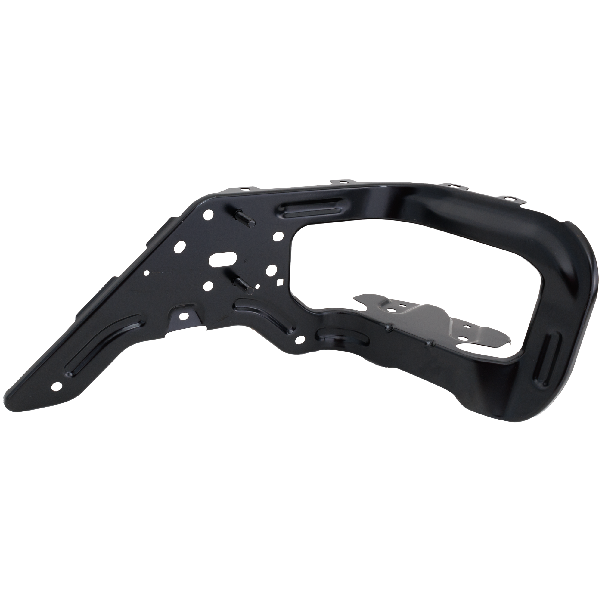 AM SILVERADO 1500 SIERRA 1500-19-23 REAR BUMPER BRACKET LH Steel CAPA SKU RC76260006Q Partslink GM1166132C OEM 85128851-84564765