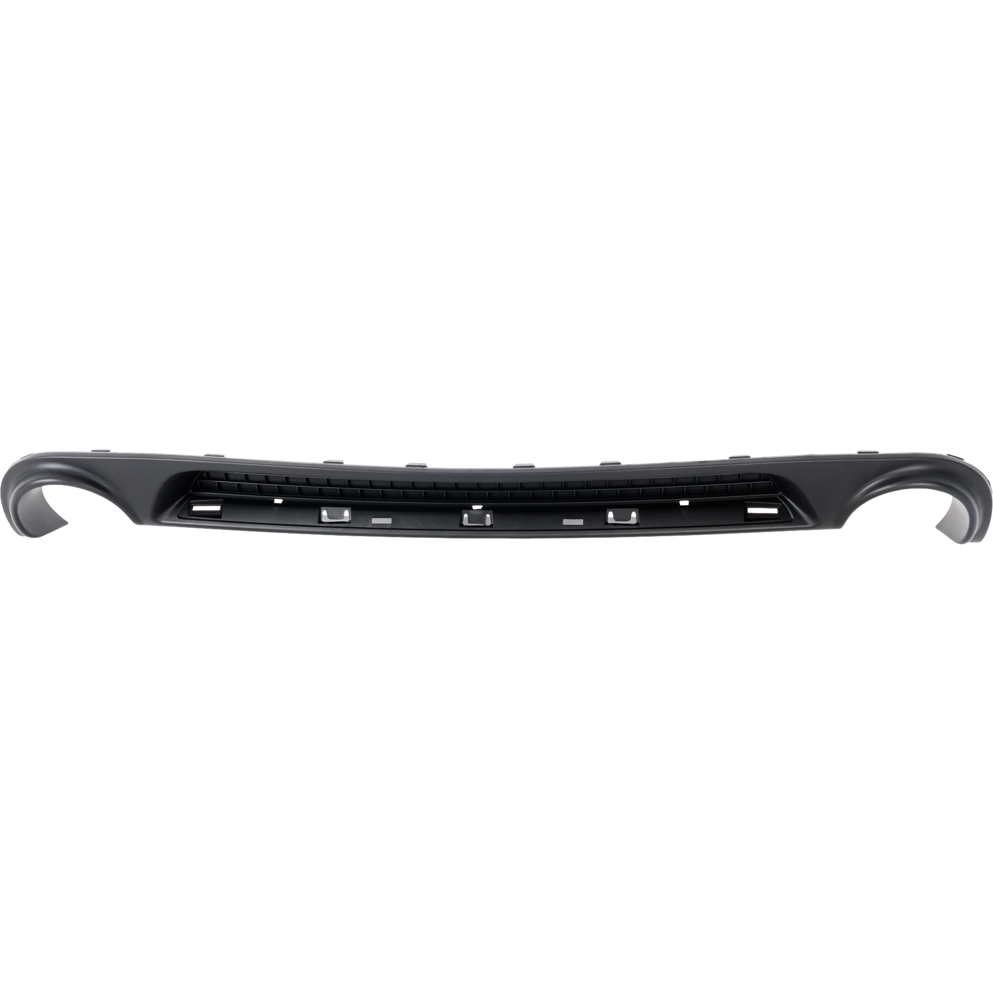 AM CHRYSLER 300-12-14 REAR LOWER VALANCE Matte Black w Chrome Molding SRT 8 Model SKU RC76350002 Partslink CH1195123 OEM 1TR10SZ0AA 68071986AA